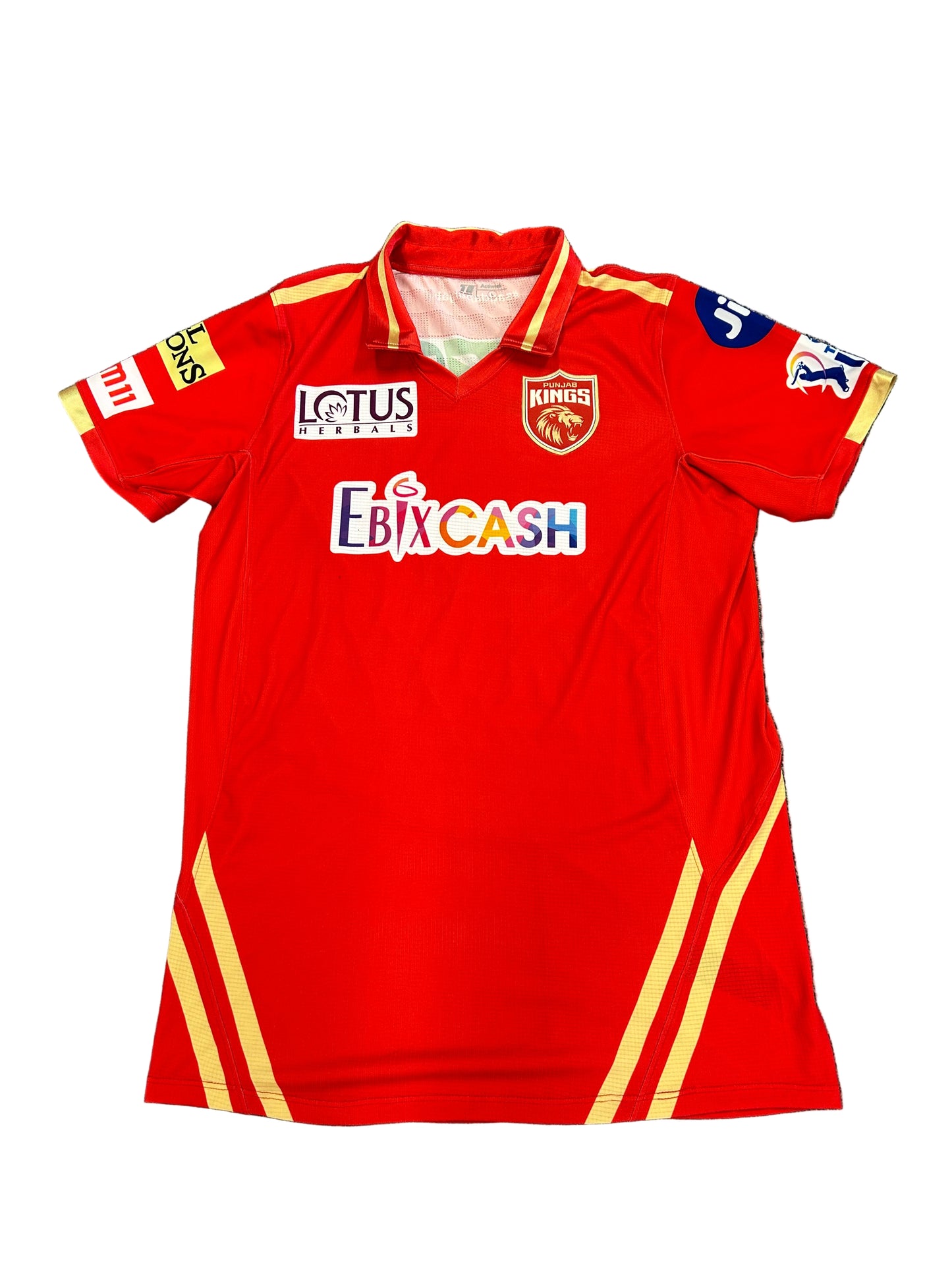 Matt Short Punjab Kings 2023 IPL Match Worn SS Playing Shirt