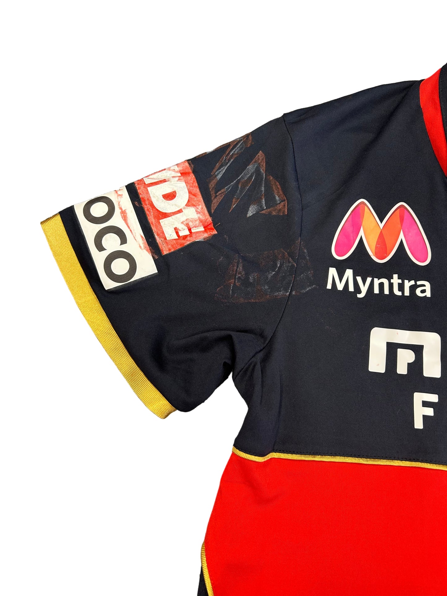 Isuru Udana Royal Challengers Bangalore 2020 IPL Match Worn and Signed SS Playing Shirt