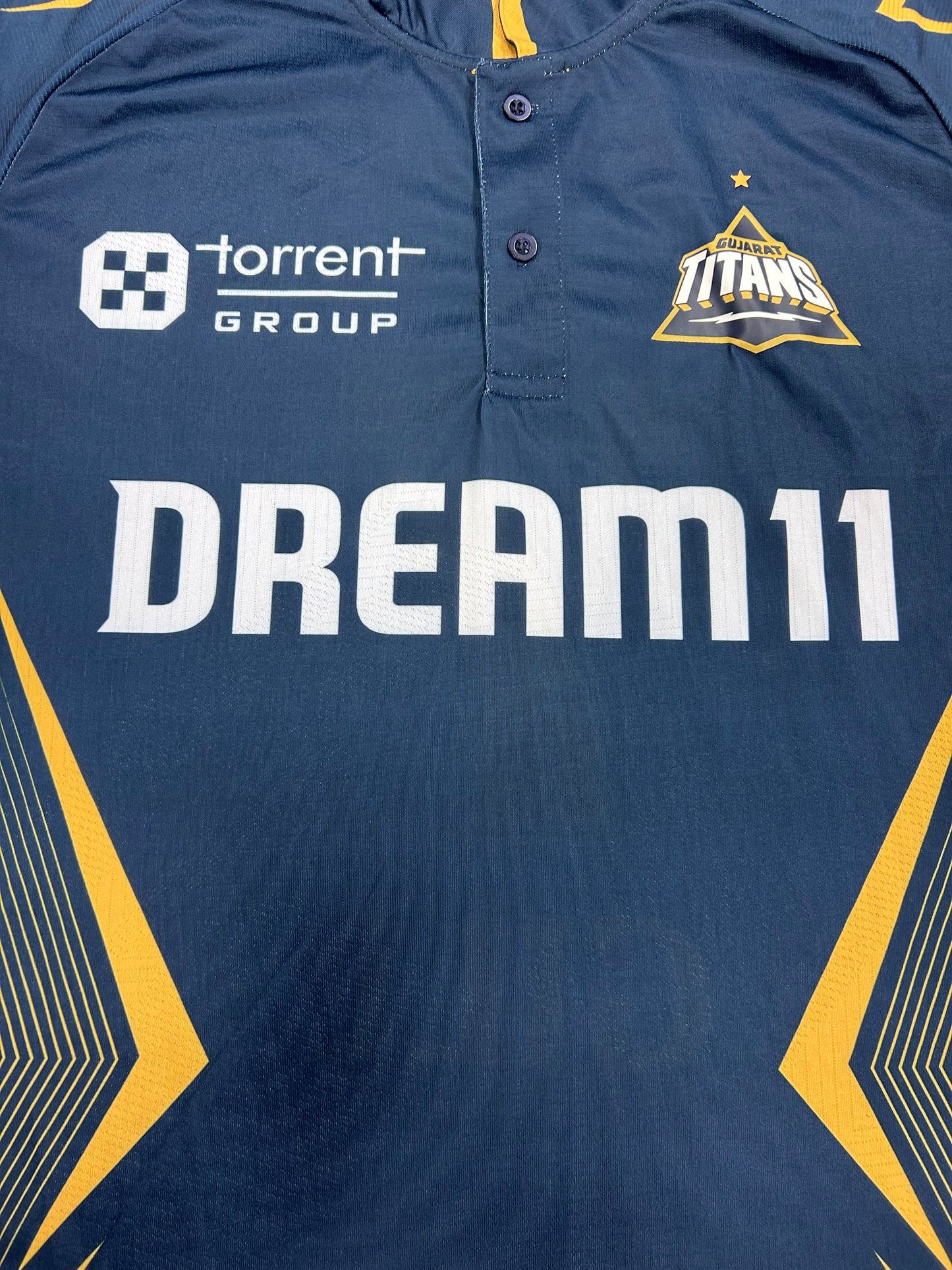 Shubman Gill Gujarat Titans 2025 IPL Match Issue SS Playing Shirt