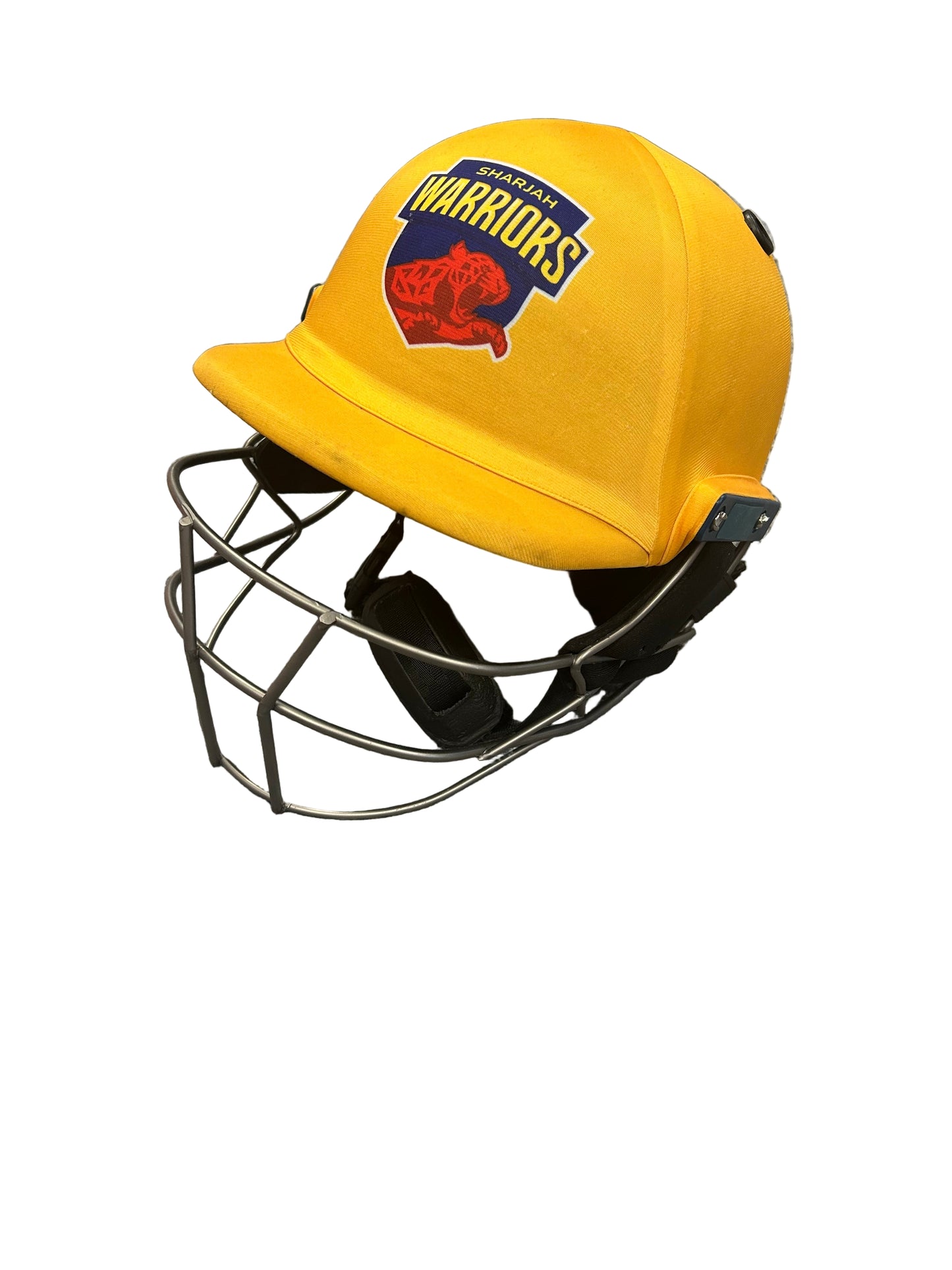 Sharjah Warriors ILT20 Shrey Masterclass Air 2.0 Match Used Cricket Helmet