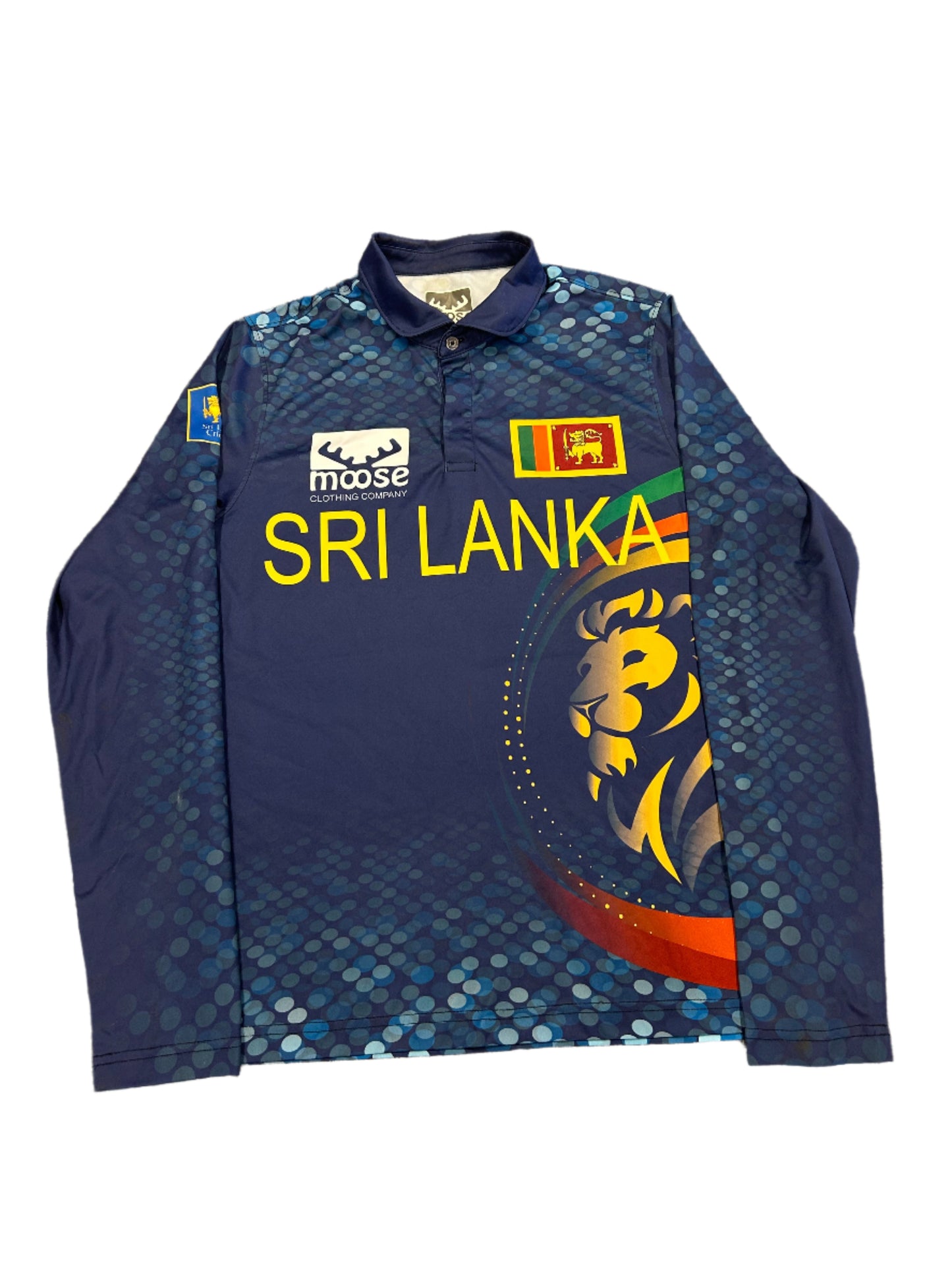 Chamindu Wickramasinghe Sri Lanka A 2024 ODI Match Worn LS Playing Shirt