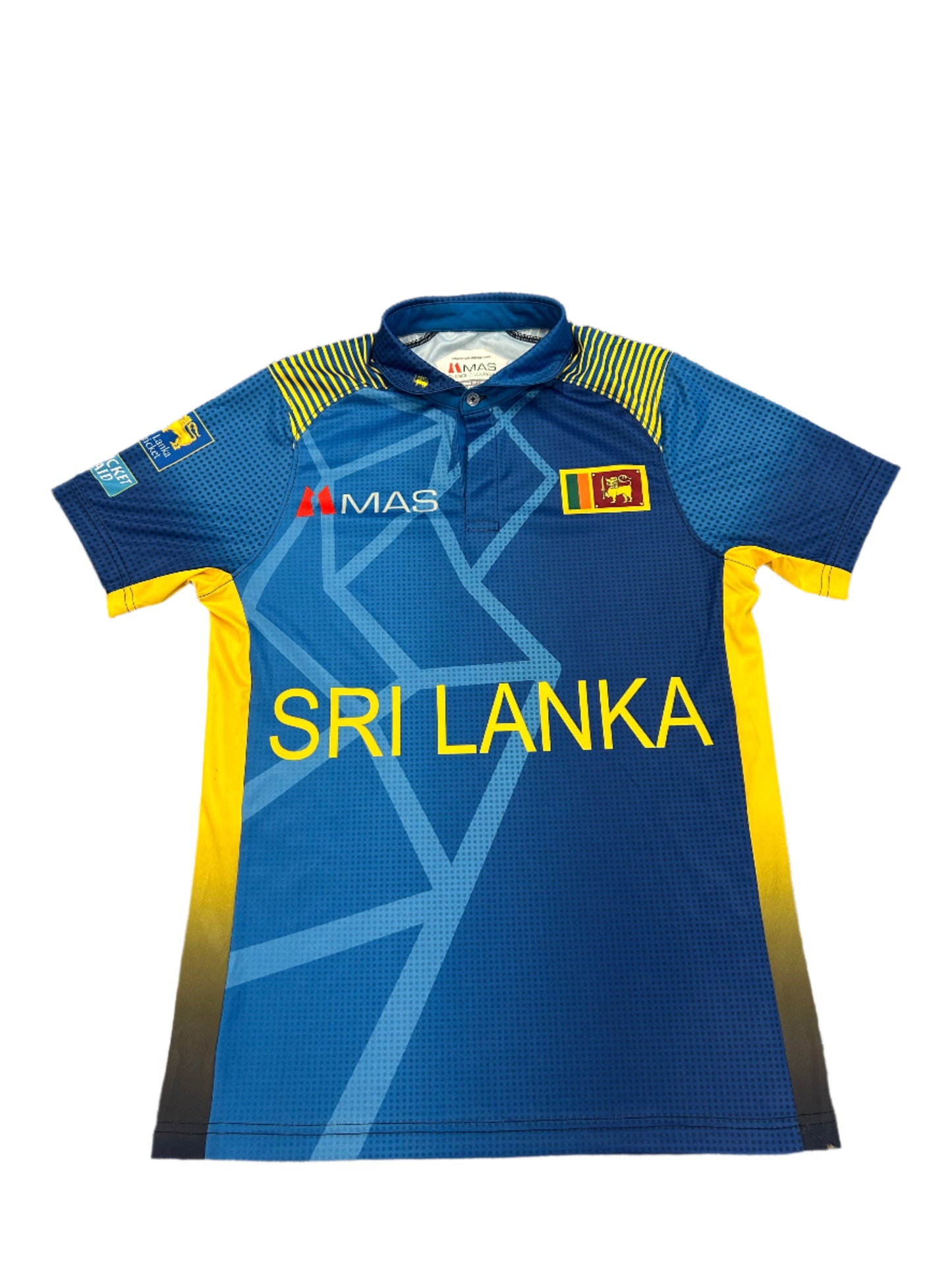 Lakshan Sandakan Sri Lanka T20/ODI Match Worn SS Playing Shirt