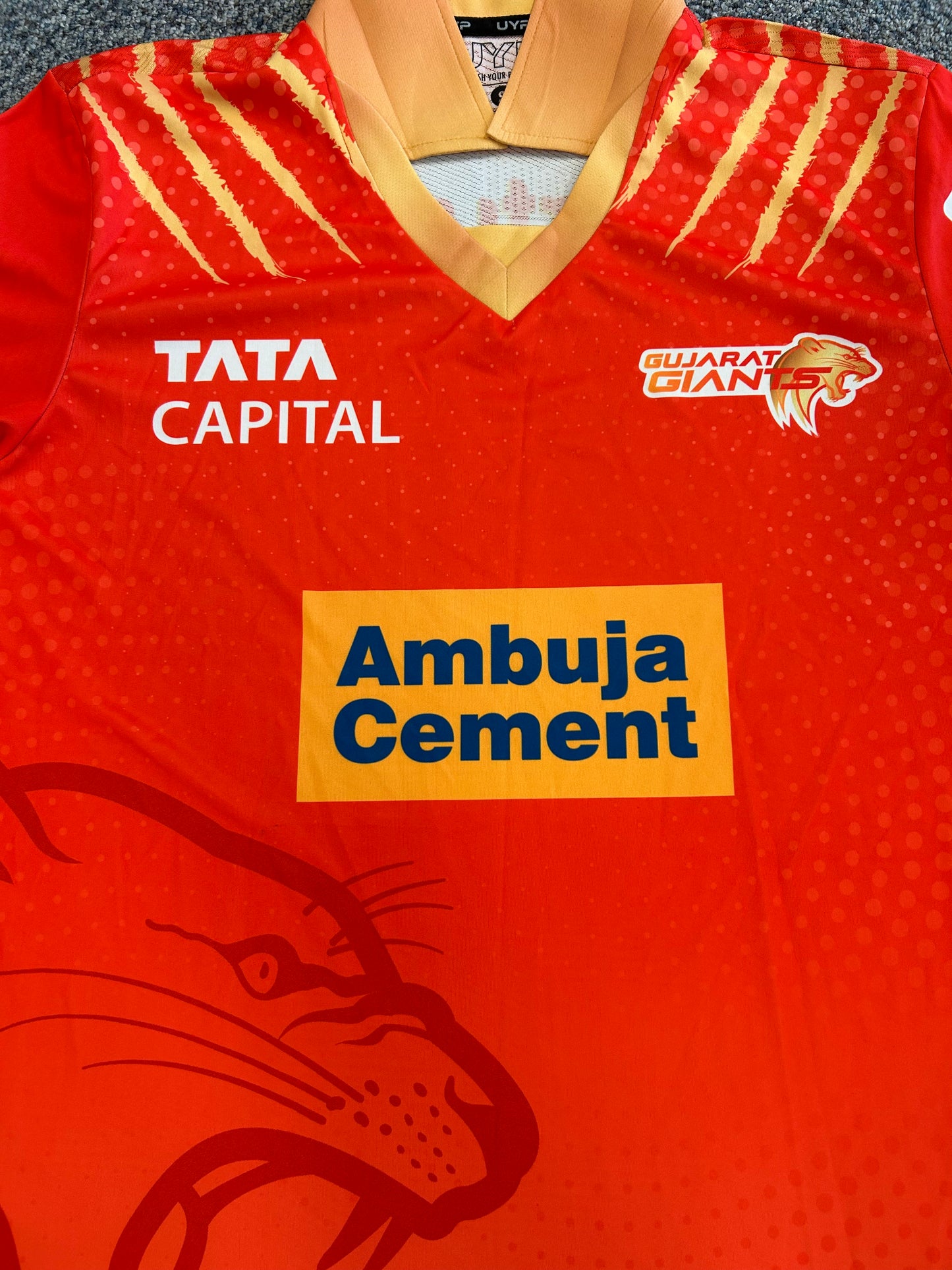 Gujarat Giants 2025 WPL Player Issue SS Playing Shirt