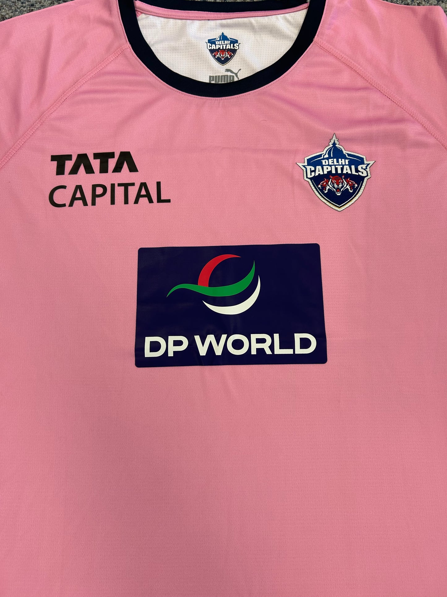 Delhi Capitals 2025 WPL Player Issue SS Training T-Shirts