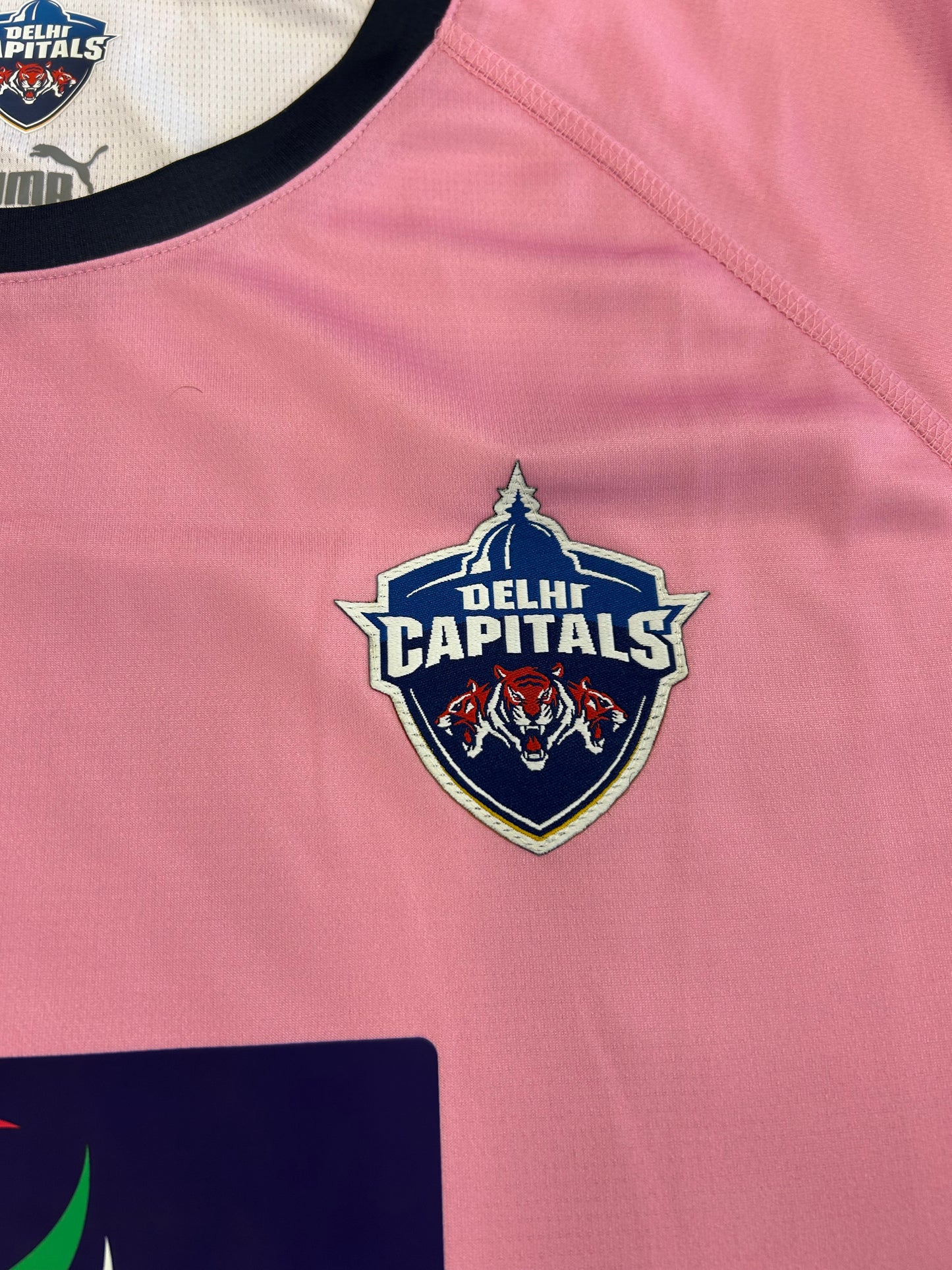 Delhi Capitals 2025 WPL Player Issue SS Training T-Shirts