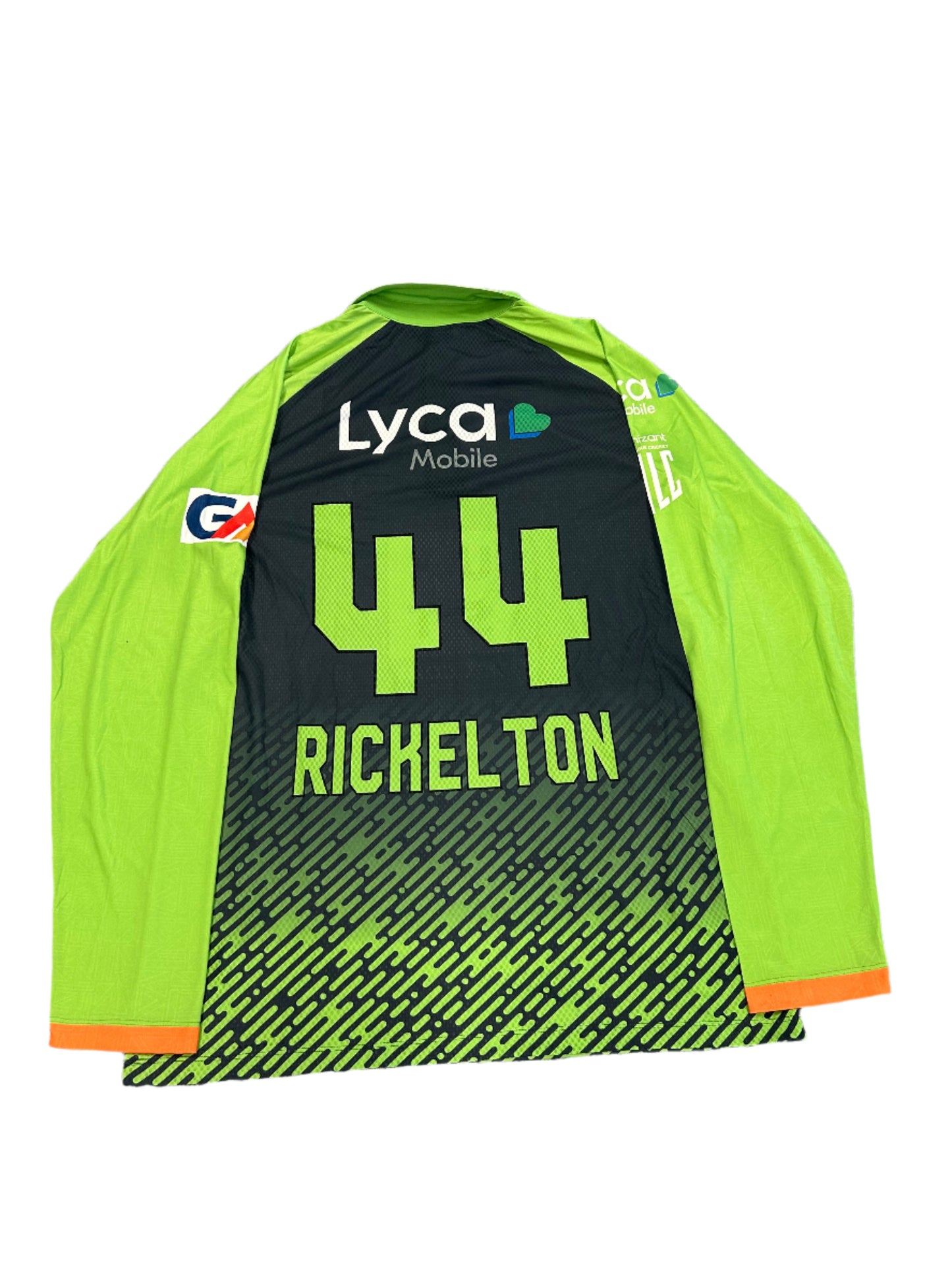 Ryan Rickelton Seattle Orcas 2024 MLC Match Worn LS Playing Shirt