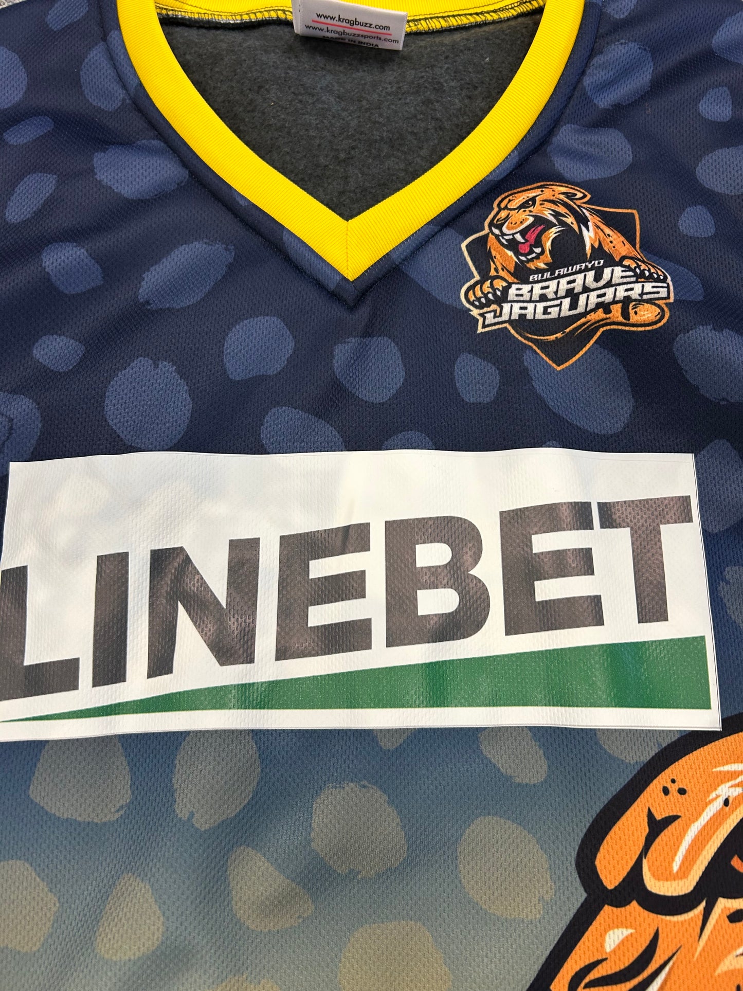 Kirk McKenzie Bulawayo Brave Jaguars 2024 ZimAfro T10 Match Worn Playing Pullover