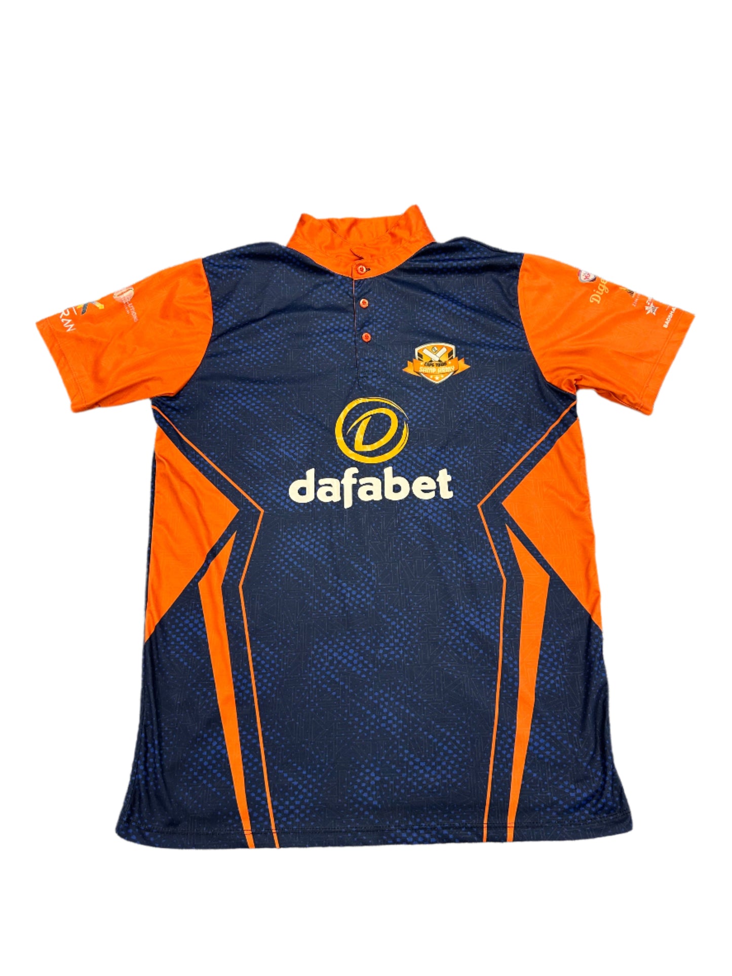 Dawid Malan Cape Town Samp Army 2024 ZimAfro T10 Match Worn SS Playing Shirt