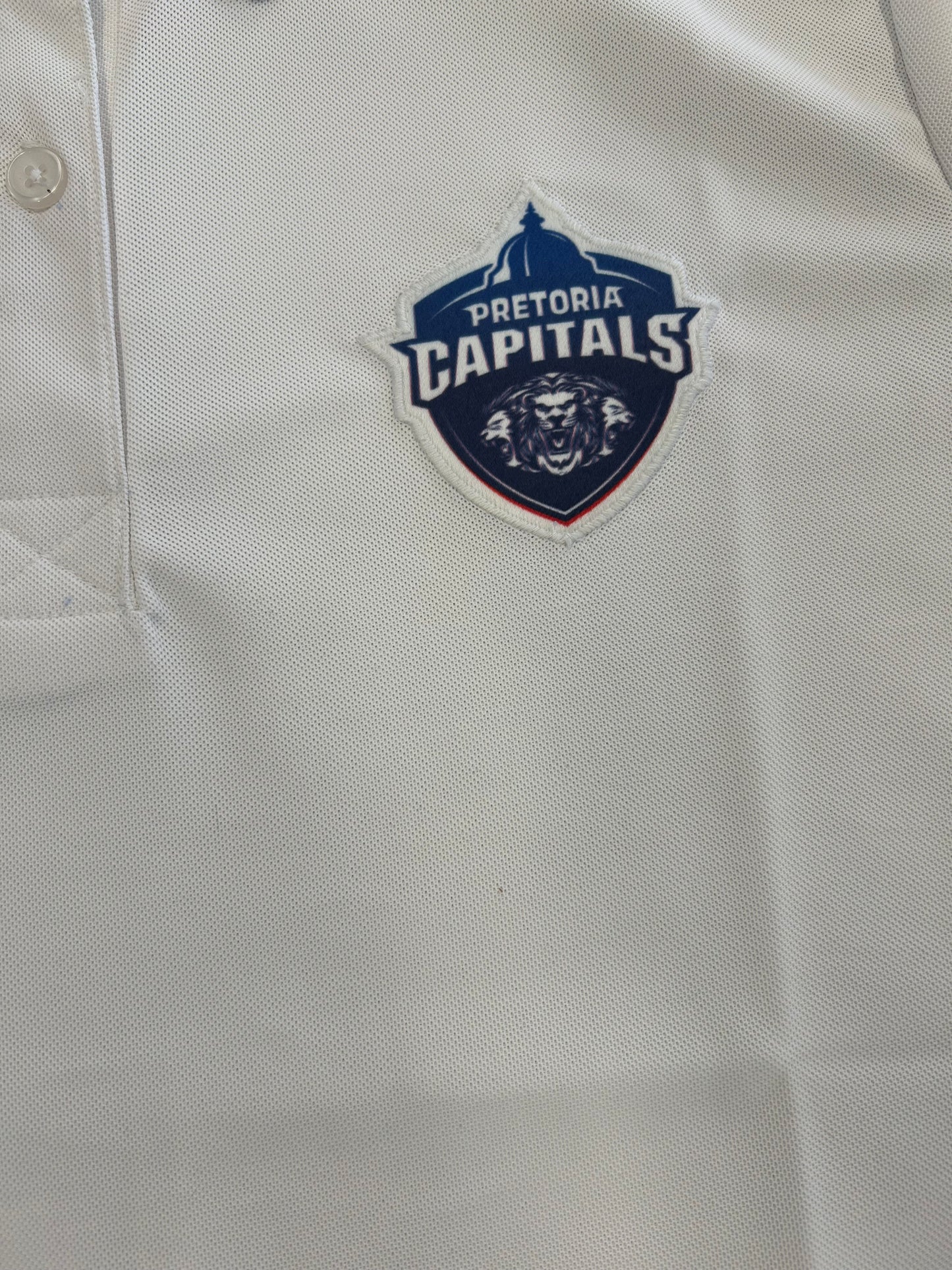 Pretoria Capitals 2025 SA20 Player Issue Travel & Media Polo Shirt