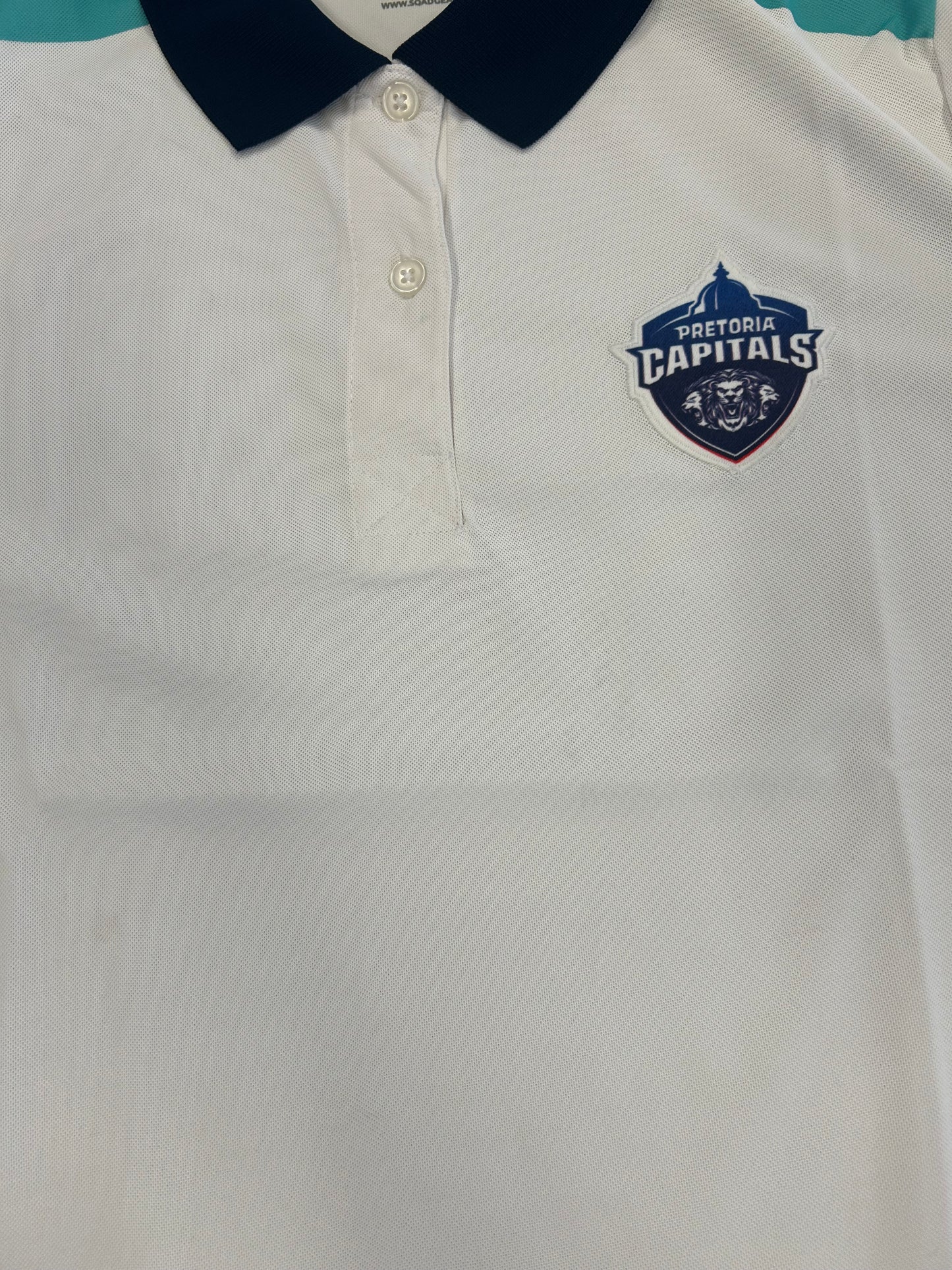 Pretoria Capitals 2025 SA20 Player Issue Travel & Media Polo Shirt