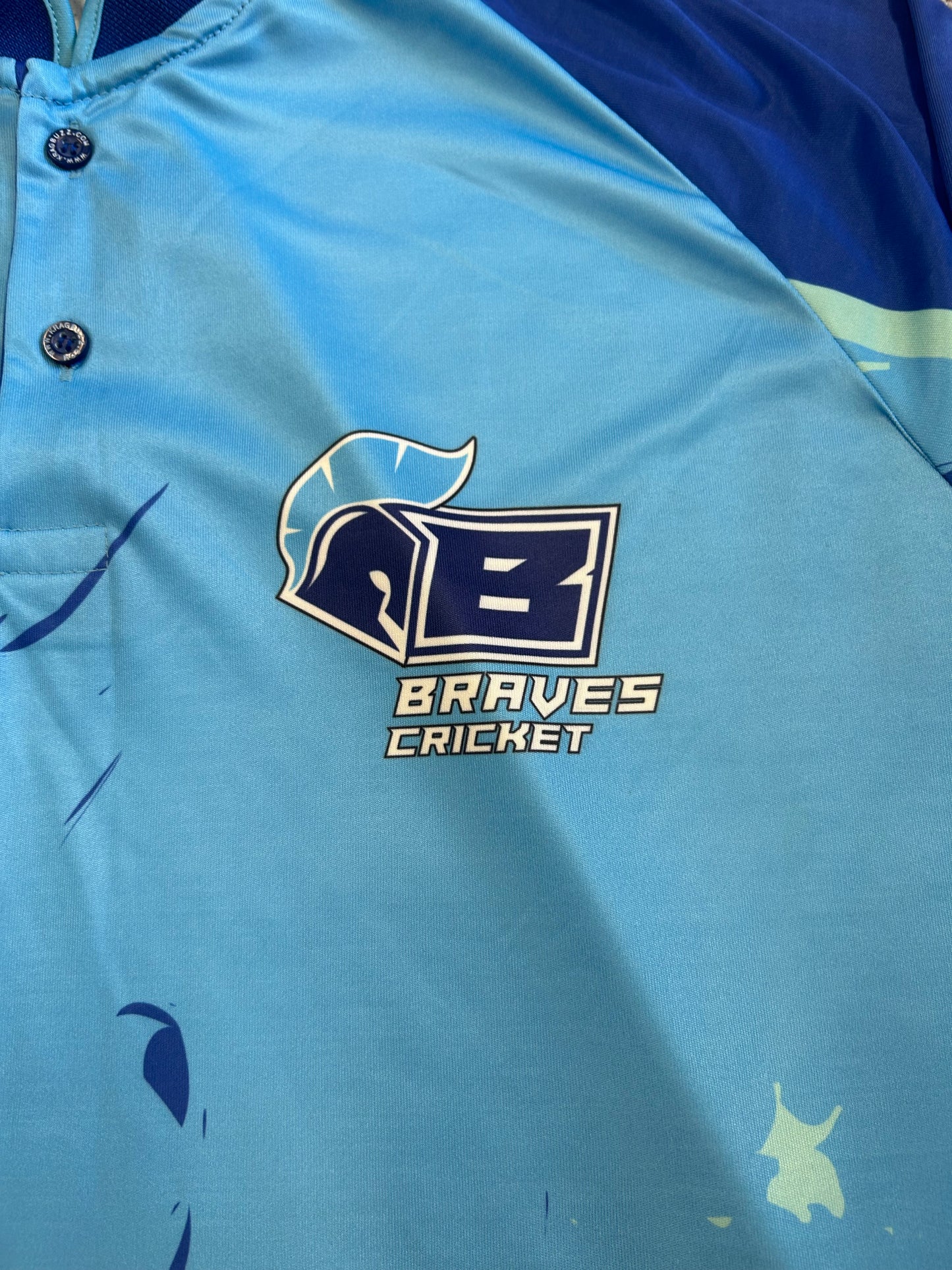Chennai Braves 2023 ABDT10 Player Issue LS Training T-Shirt