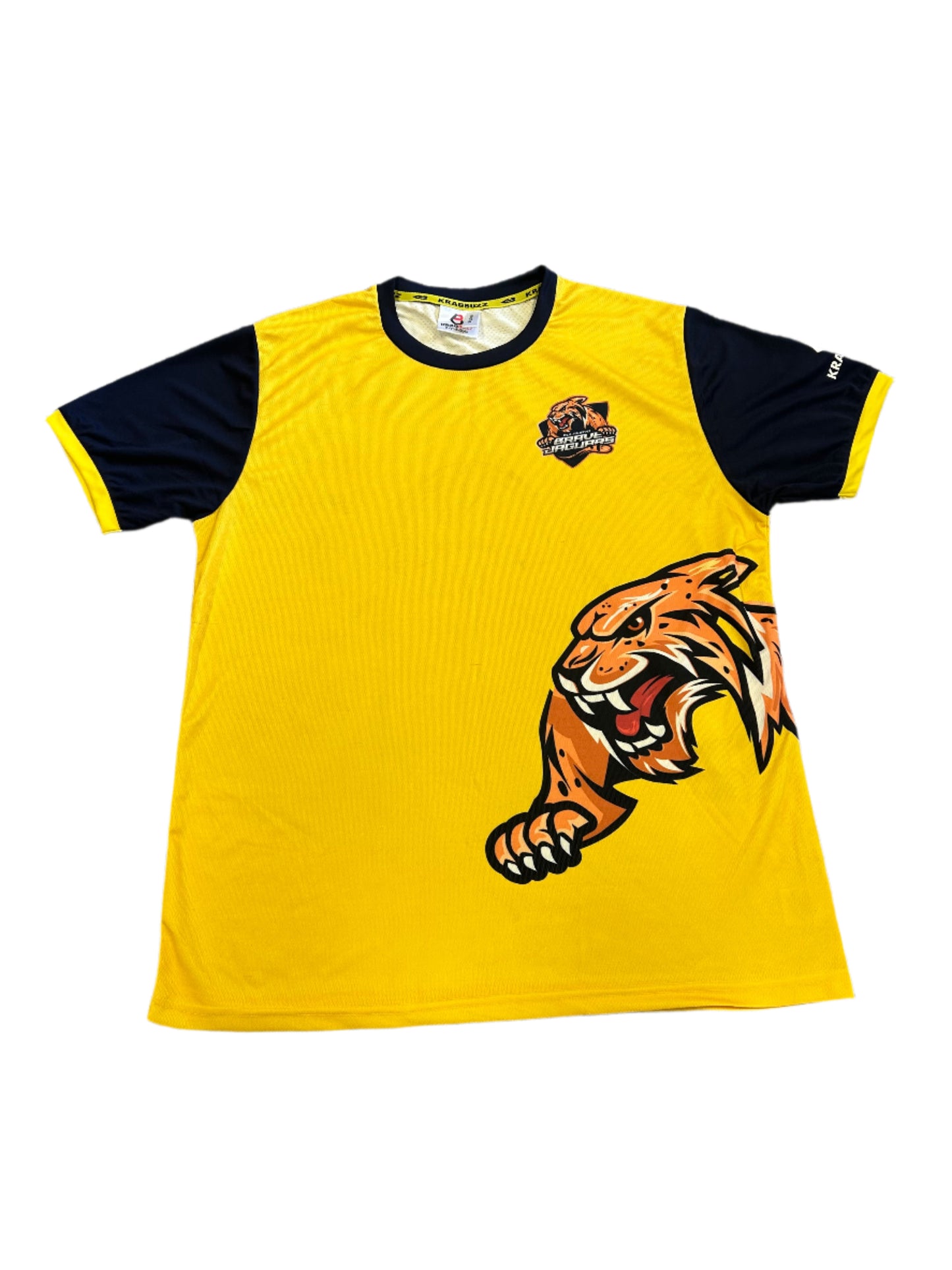 Bulawayo Brave Jaguars 2024 ZimAfro T10 Player Issue SS Training T-Shirt