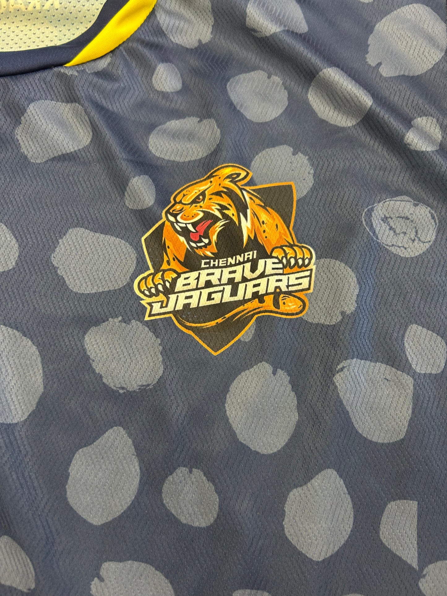 Dan Lawrence Chennai Brave Jaguars 2024 ABDT10 Player Issue LS Training T-Shirt