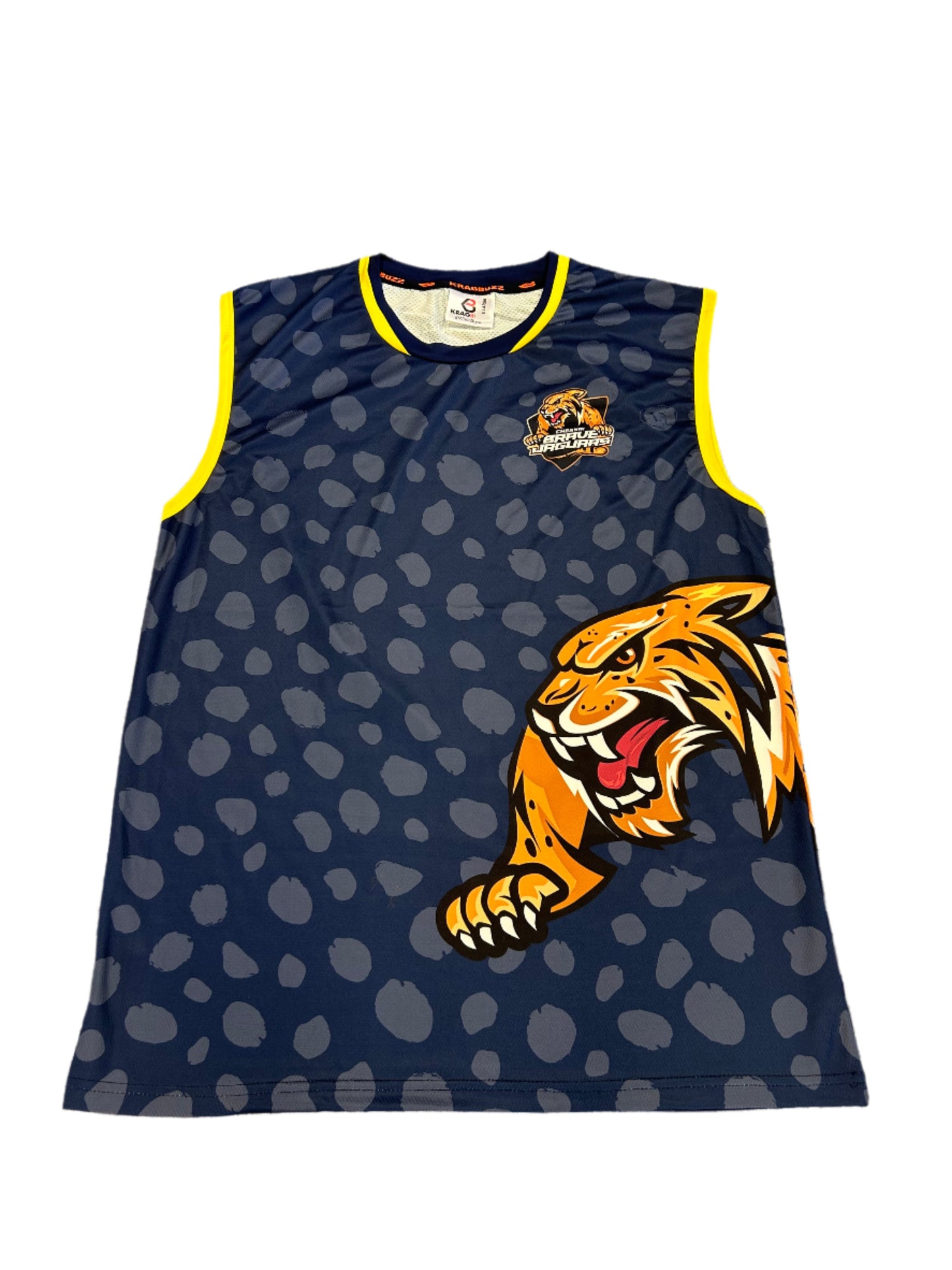 Dan Lawrence Chennai Brave Jaguars 2024 ABDT10 Player Issue Training Vest