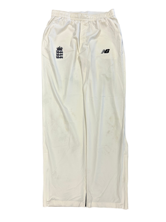 England New Balance Test Match Worn Playing Trousers
