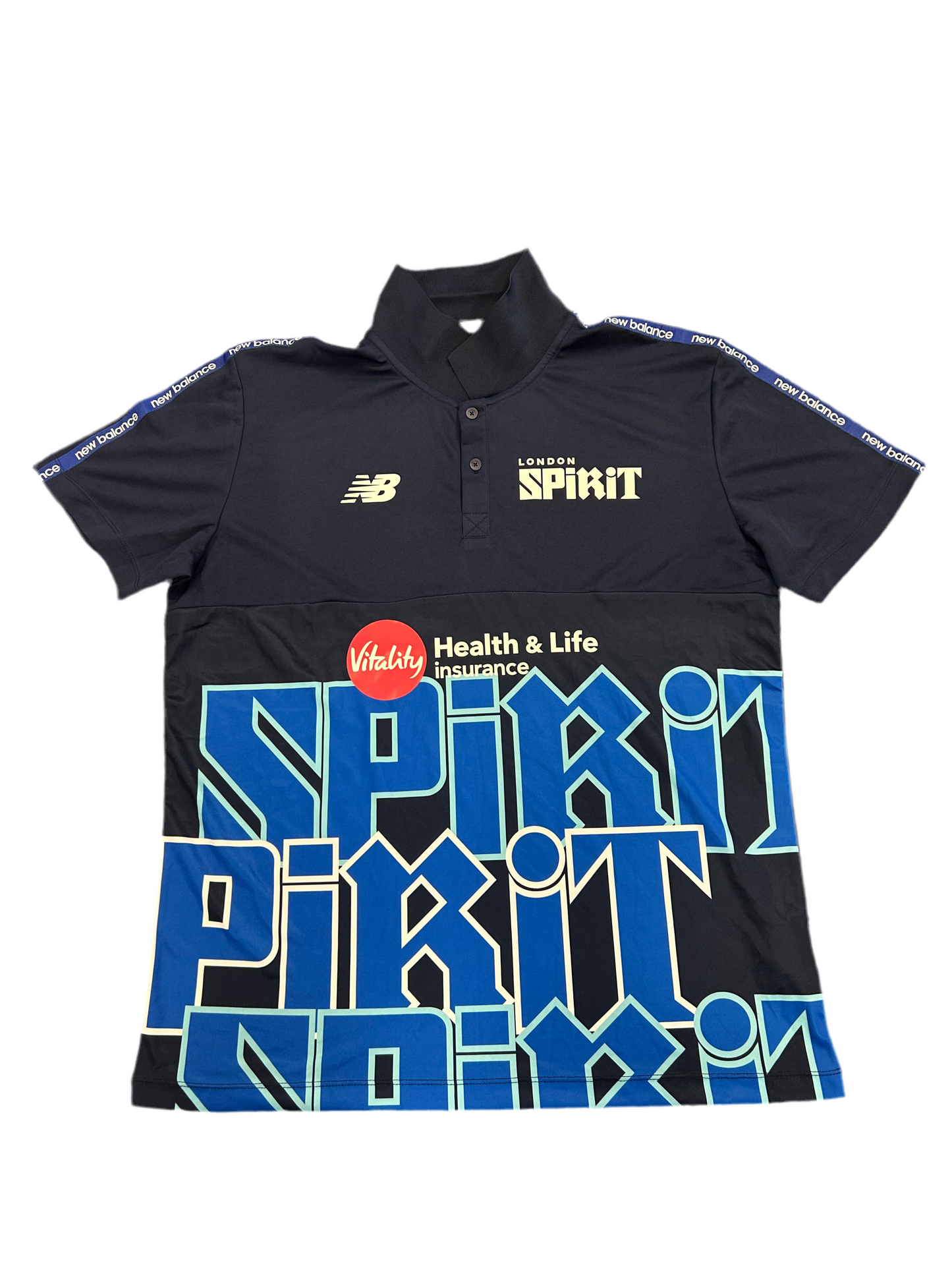 London Spirit 2025 Player Issue Training Polo Shirt