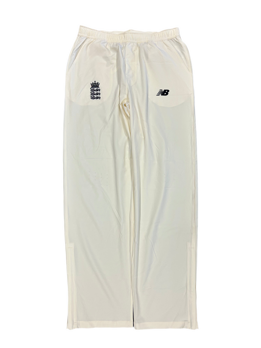 England New Balance Test Match Worn Playing Trousers