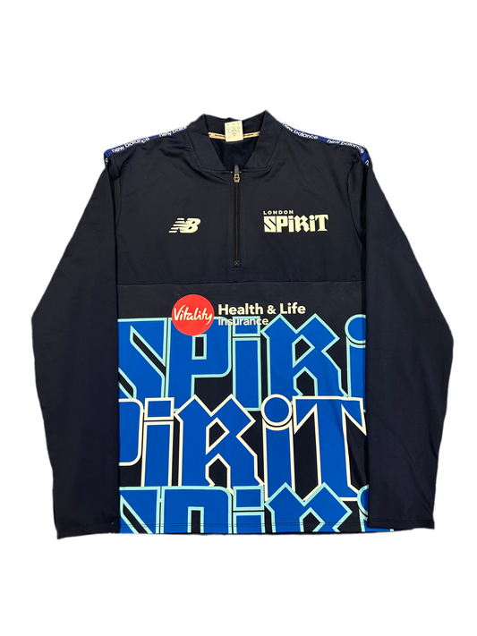 London Spirit 2025 Player Issue 1/4 Zip Training Fleece
