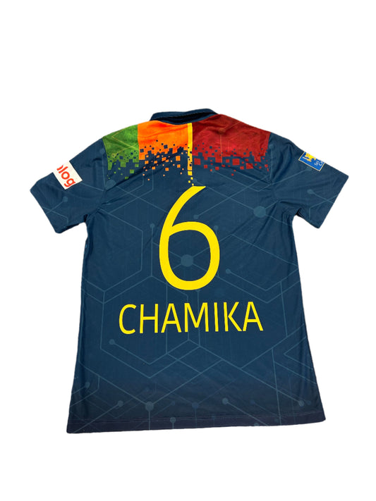 Chamika Gunasekara Sri Lanka A ODI 2022 Match Worn SS Playing Shirt