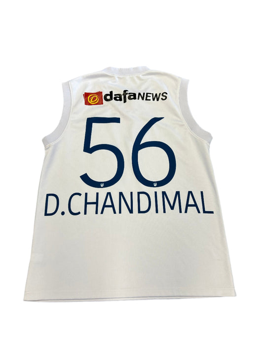 Dinesh Chandimal Sri Lanka 2024 Test Match Worn Playing Pullover