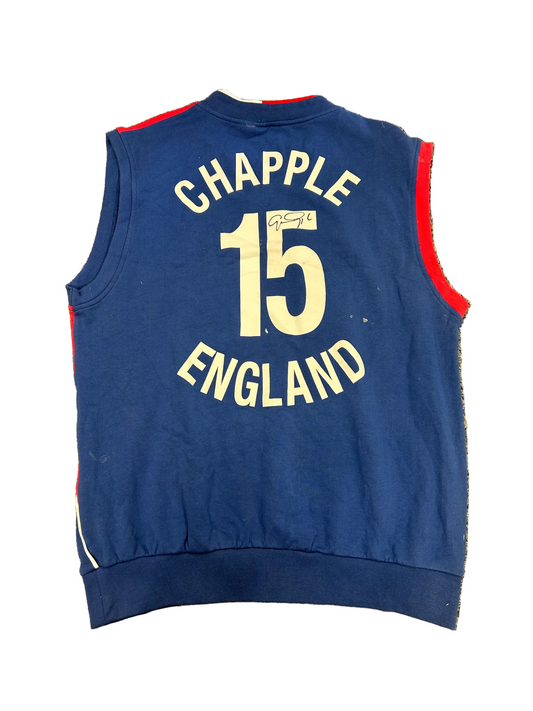 Glen Chapple England 2006 ODI Signed Match Issue Playing Pullover