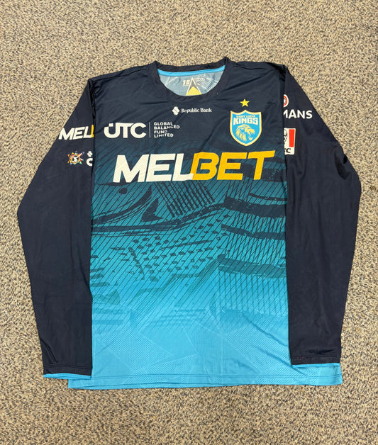St Lucia Kings 2025 CPL Player Issue LS Training T-Shirt