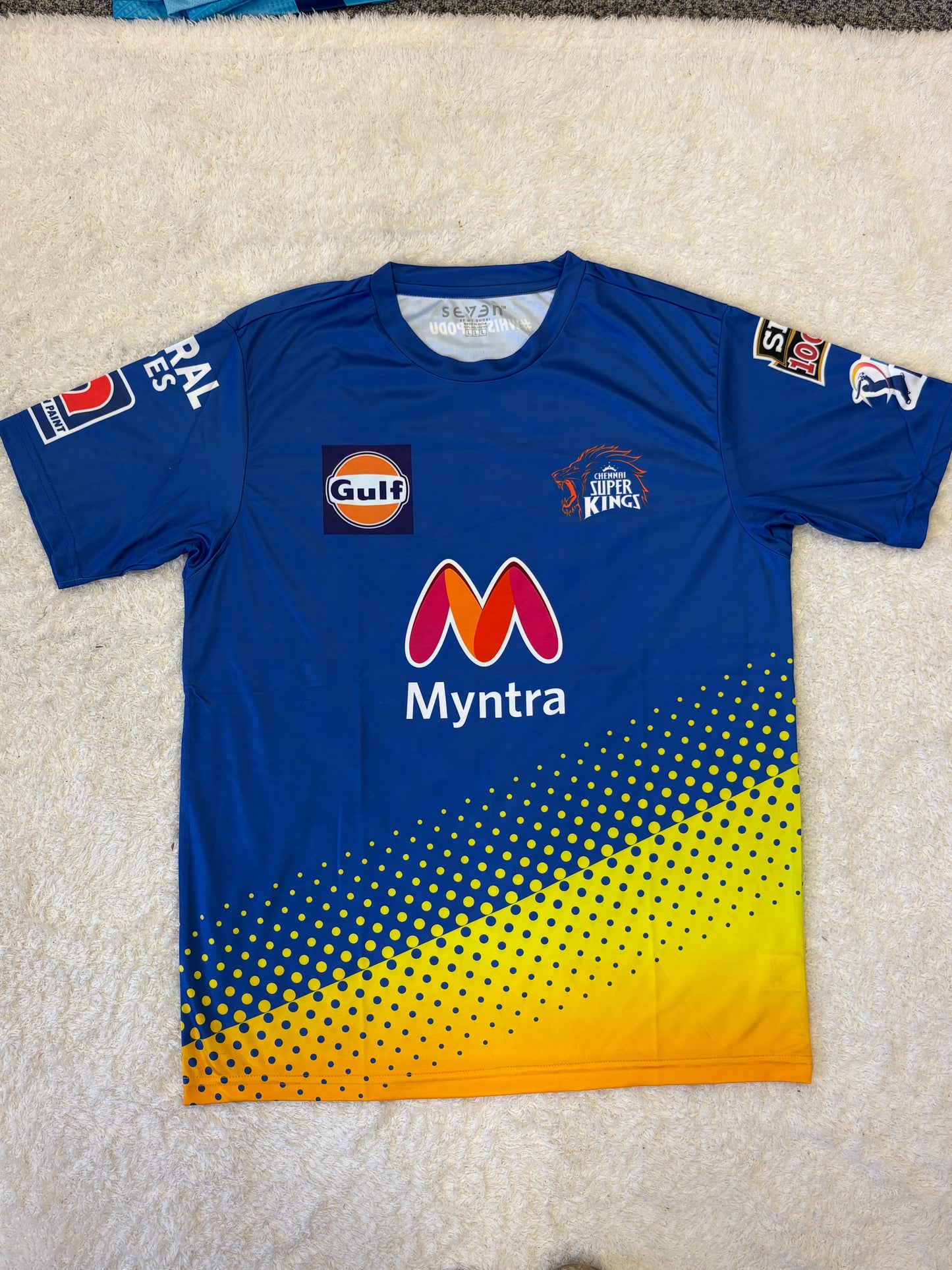 CSK 2020 IPL Player Issue SS Training T-Shirt