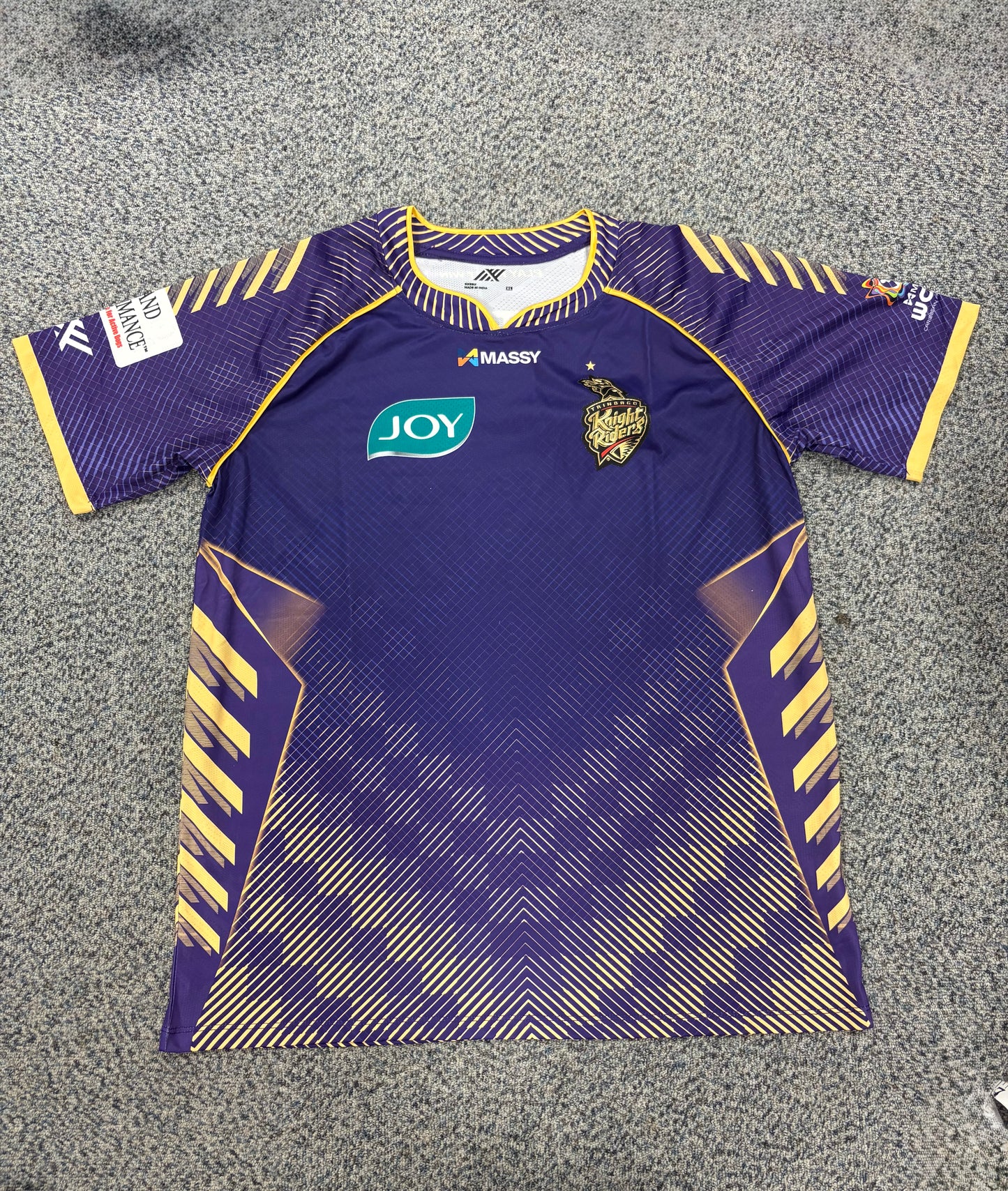 Trinbago Knight Riders CPL Player Issue SS Training T-Shirt