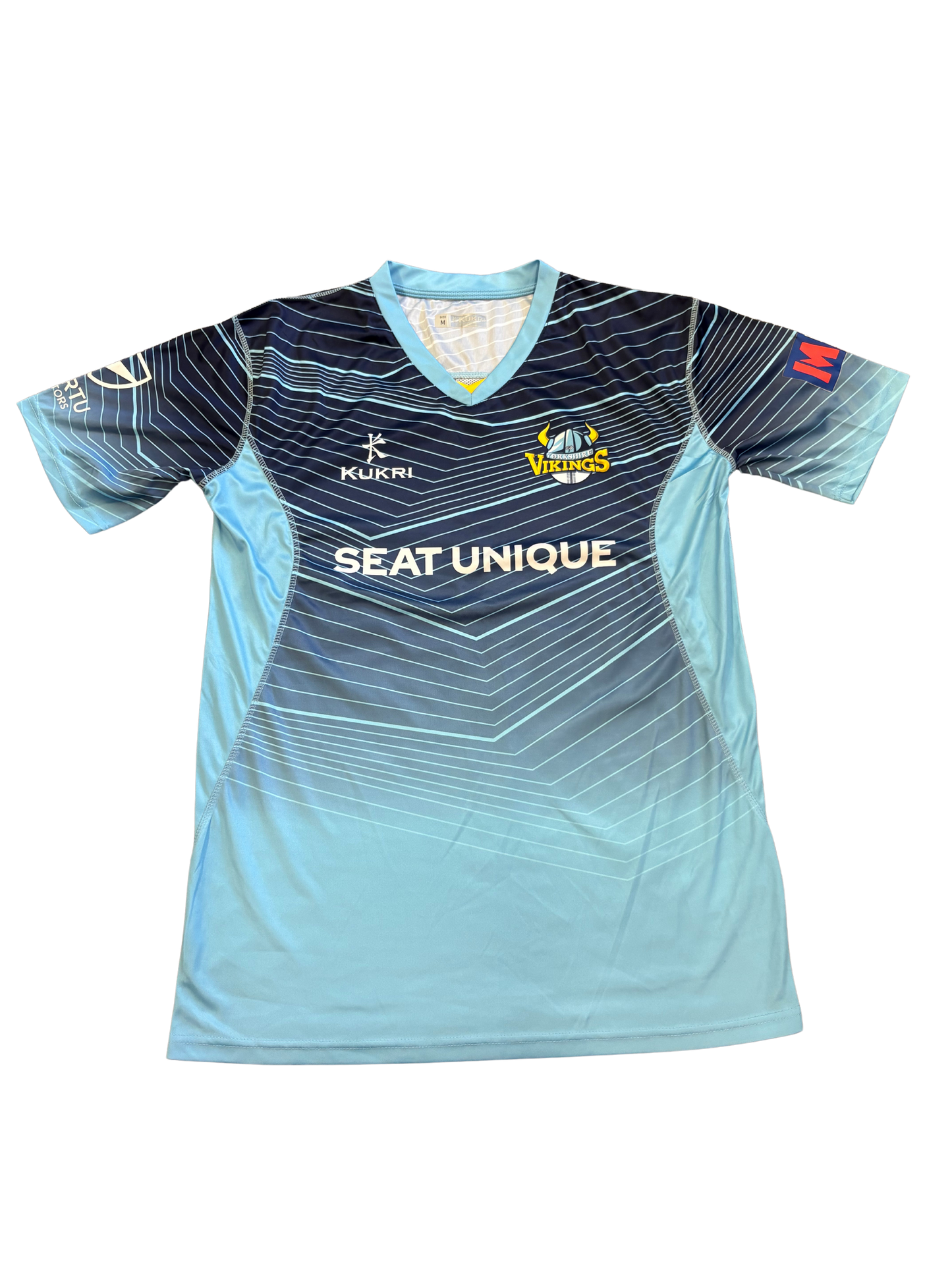 Will Luxton Yorkshire 2023 MB50 Match Worn SS Playing Shirt