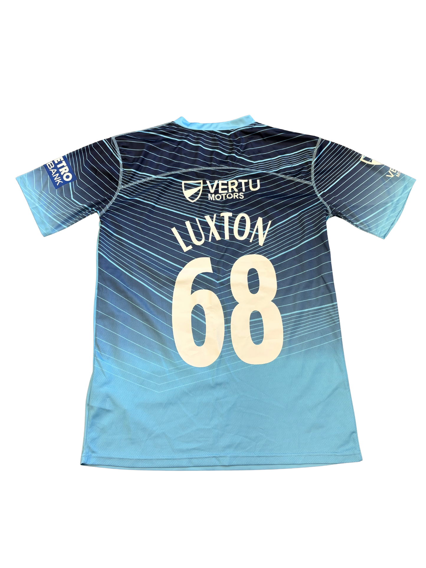 Will Luxton Yorkshire 2023 MB50 Match Worn SS Playing Shirt