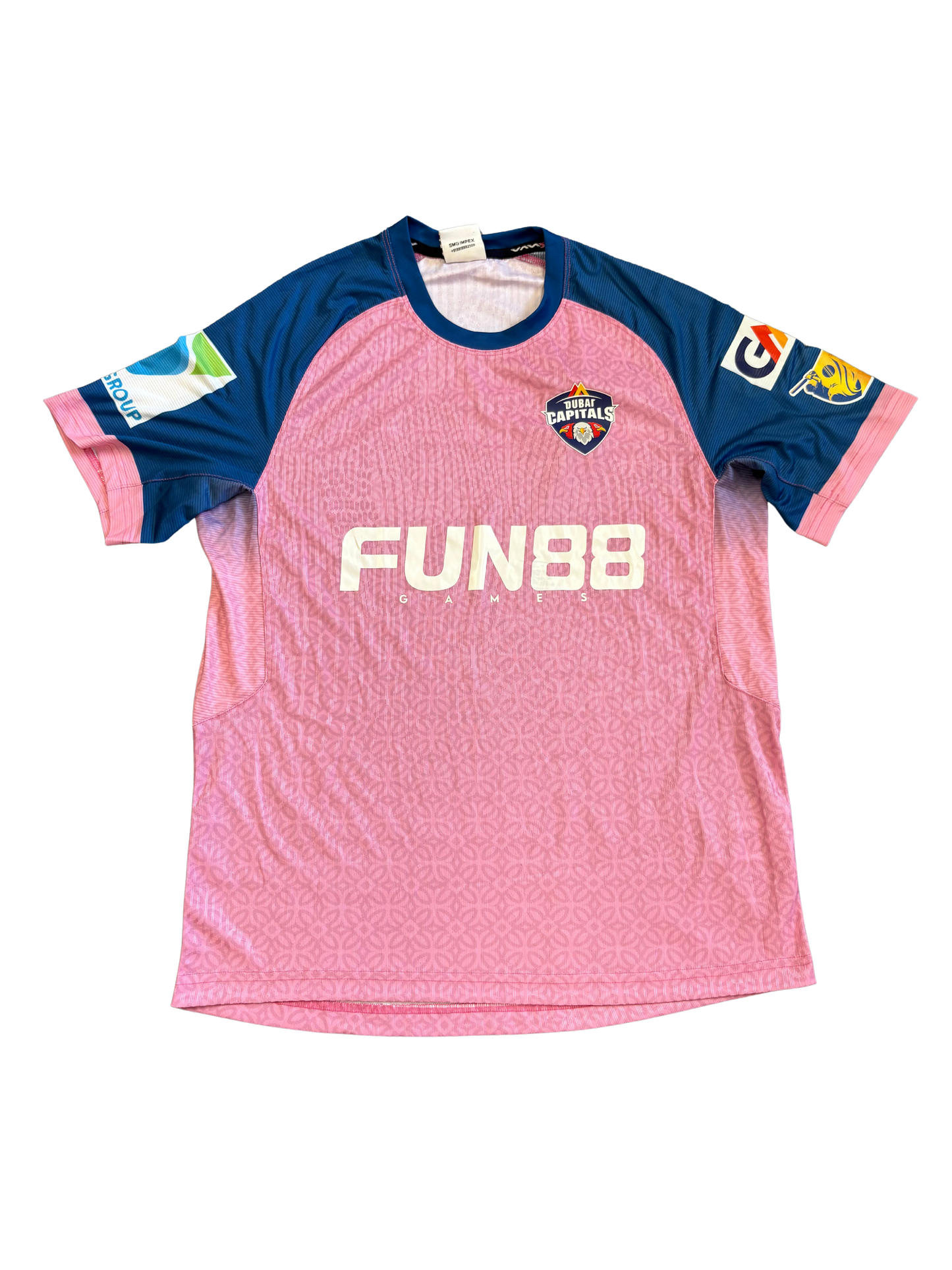 Dubai Capitals 2026 ILT20 Player Issue SS Training T-Shirt