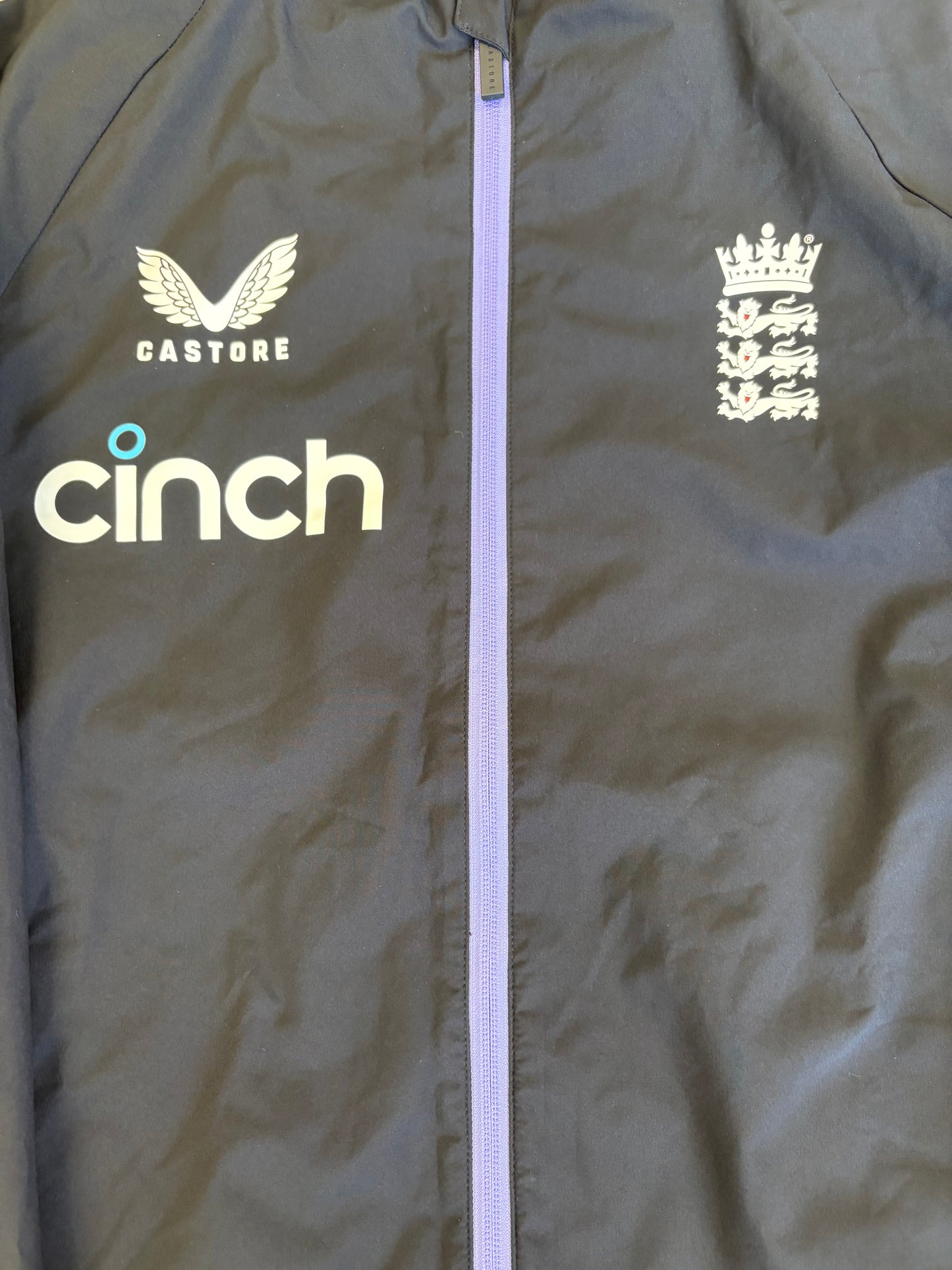 England 2024 Player Issue Full Zip Waterproof Training Jacket