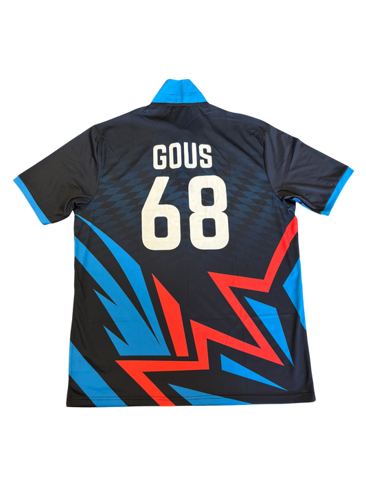 Andries Gous Toronto Nationals 2025 GT20 Match Issue SS Playing Shirt