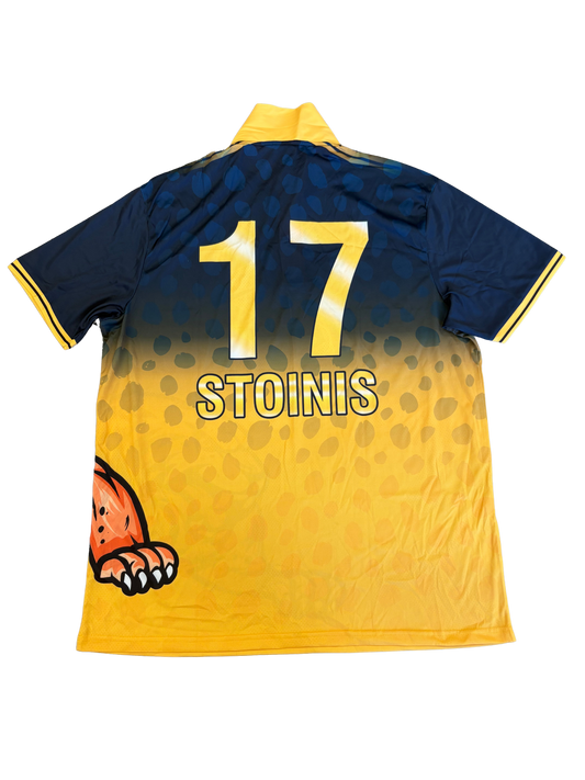 Marcus Stoinis Surrey Jaguars 2025 GT20 Match Issue SS Playing Shirt