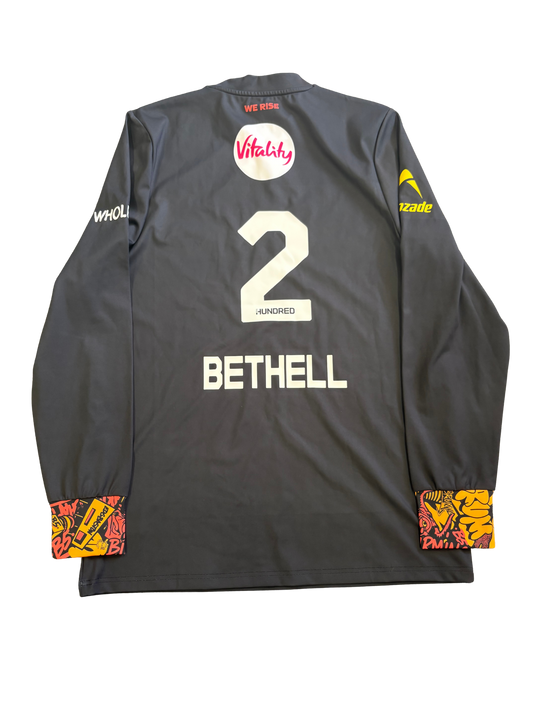Jacob Bethell Birmingham Phoenix 2026 Hundred Match Issue LS Playing Jumper