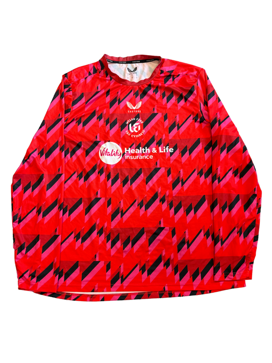 Welsh Fire 2026 Hundred Player Issue LS Training T-Shirt