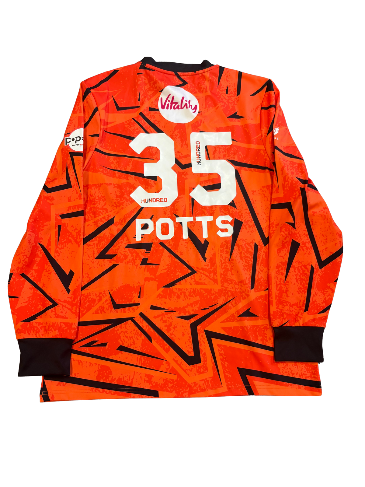 Matthew Potts Sunrisers Leeds 2026 Hundred Match Issue LS Playing Jumper
