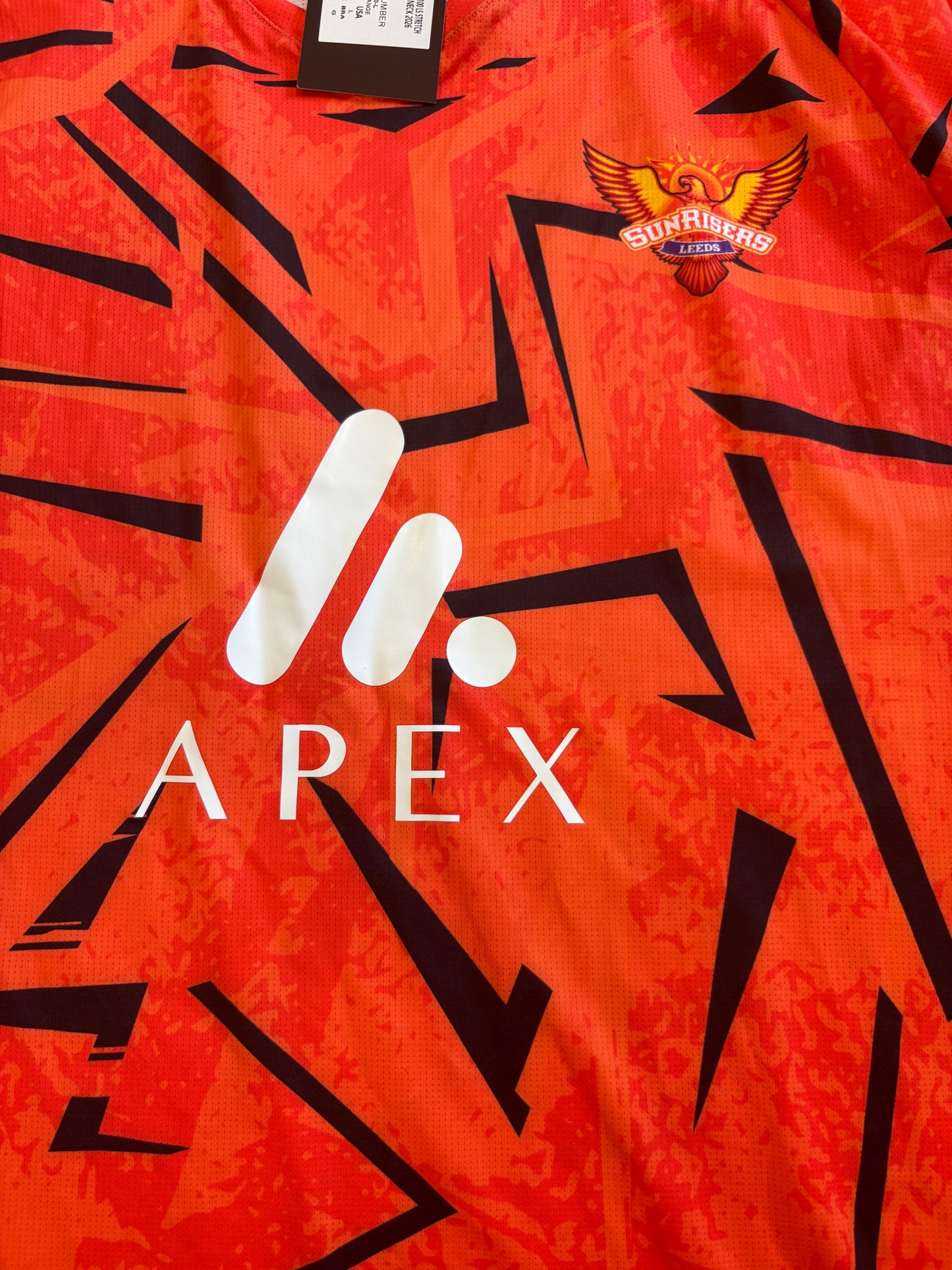 Sunrisers Leeds 2026 Hundred Match Issue LS Playing Shirt