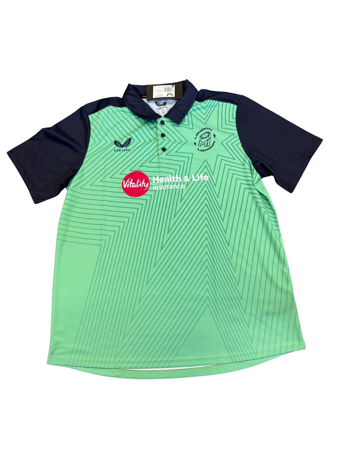 MI London 2026 Hundred Player Issue SS Training Polo Shirt