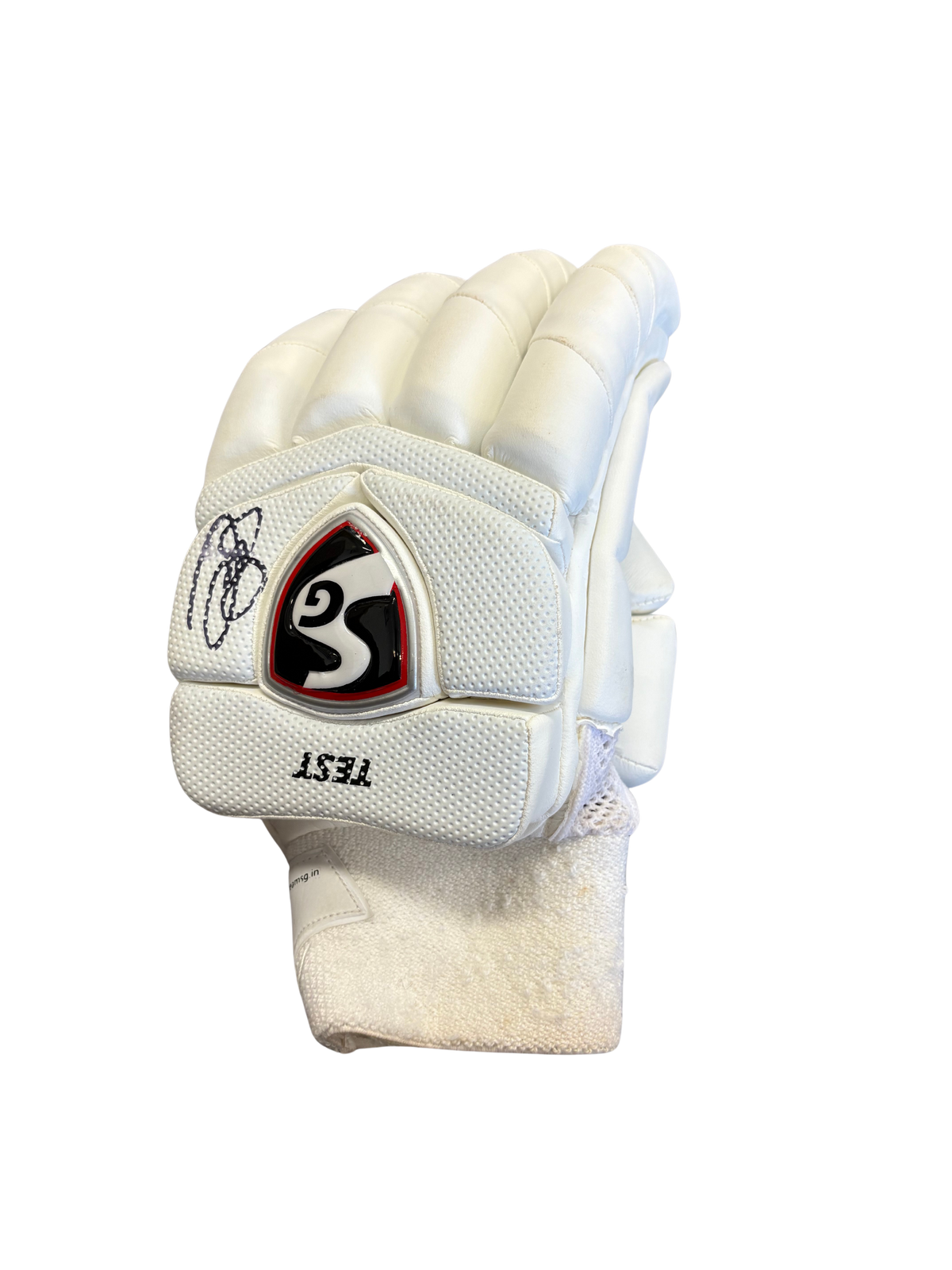 Sam Curran Match Used SG Test Pro Batting Glove