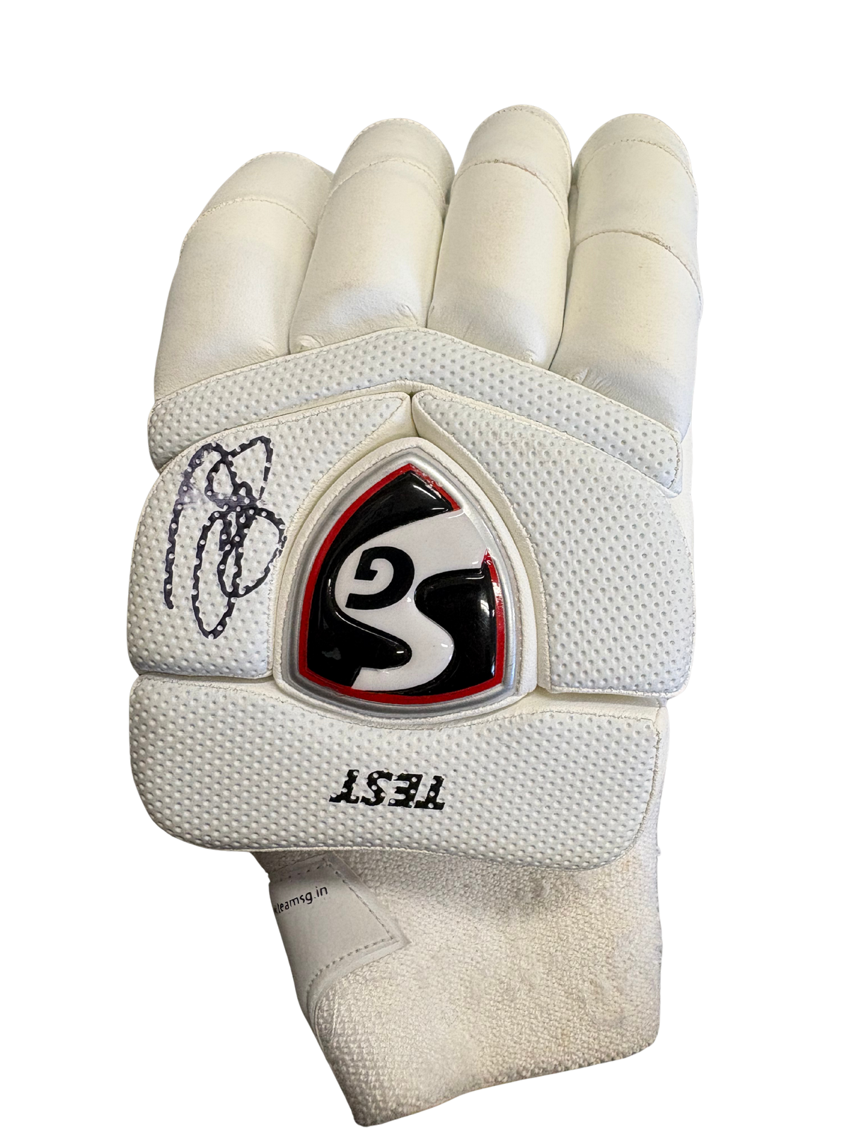 Sam Curran Match Used SG Test Pro Batting Glove