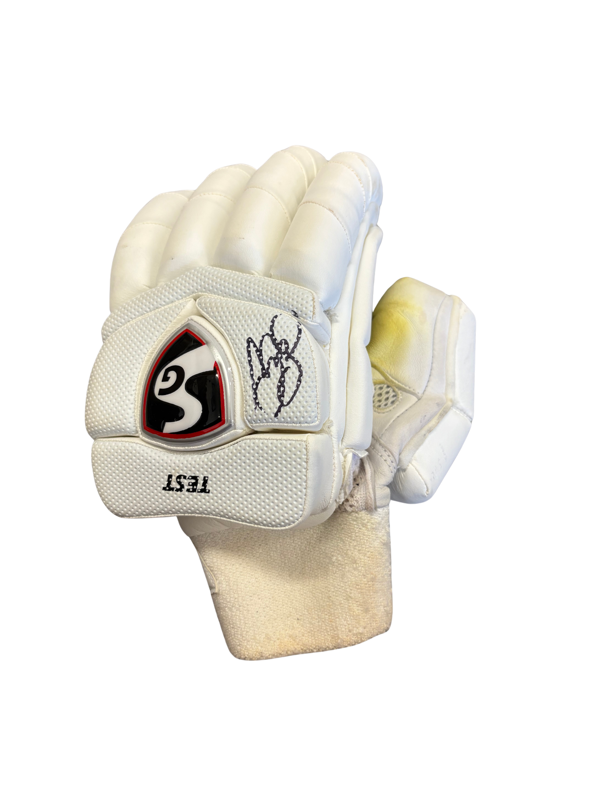 Sam Curran Match Used SG Test Pro Batting Glove
