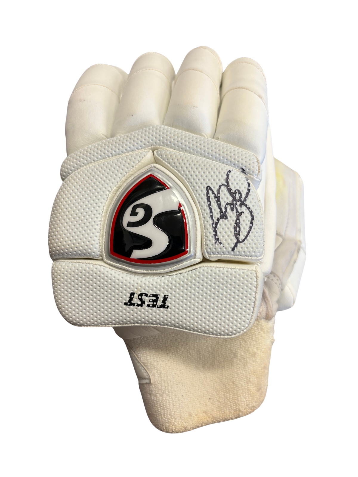 Sam Curran Match Used SG Test Pro Batting Glove