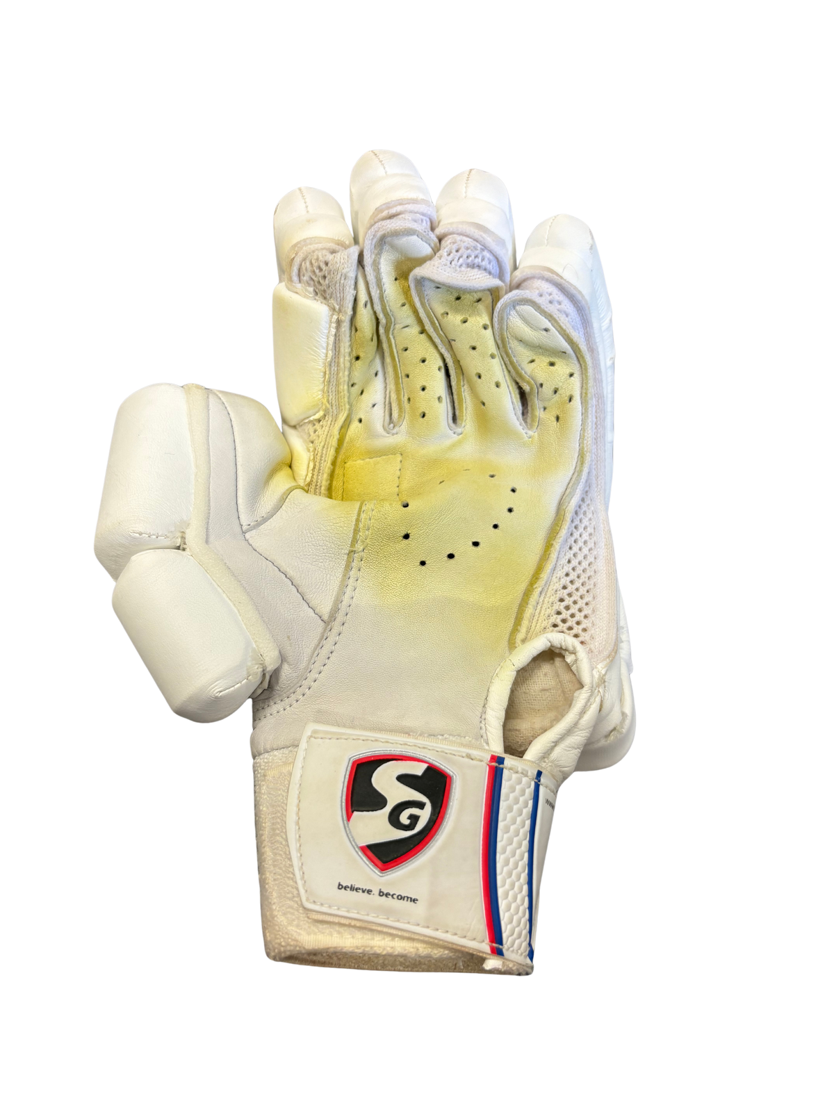 Sam Curran Match Used SG Test Pro Batting Glove