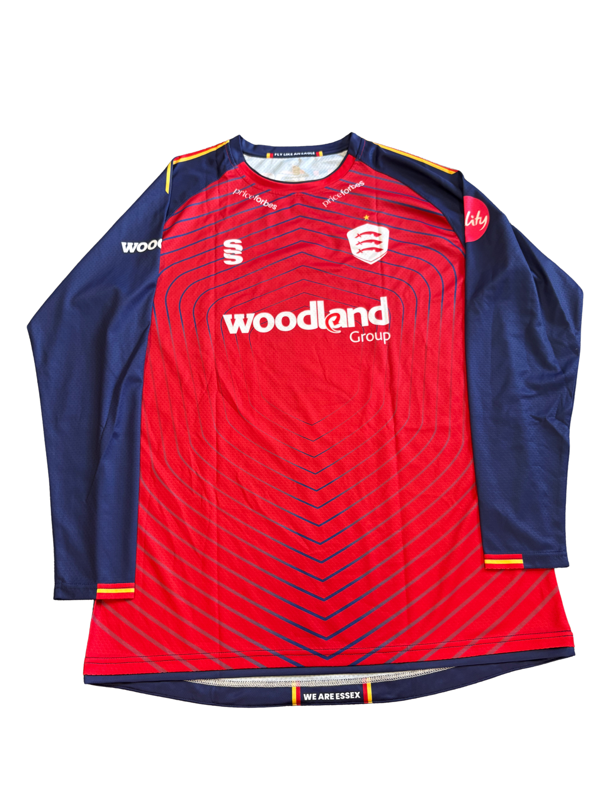Tom Westley Essex 2026 T20 Match Issue LS Playing Shirt
