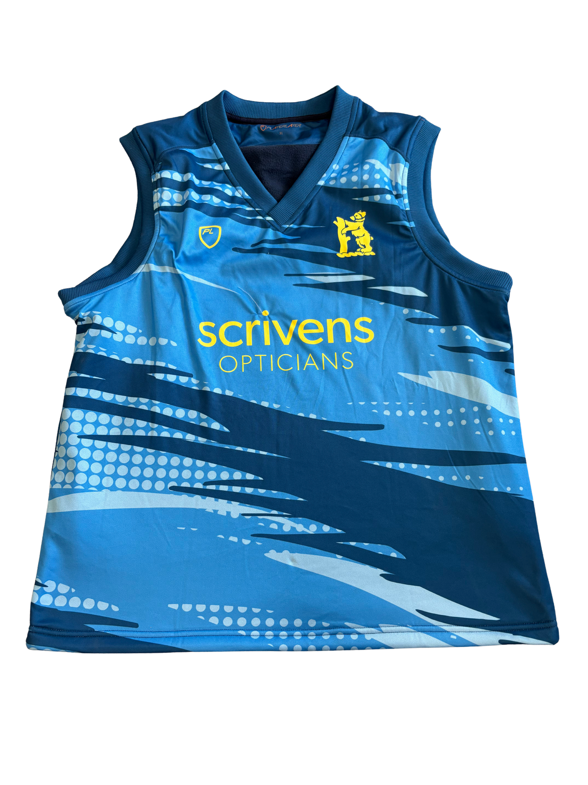 Sam Hain Warwickshire 2025 MB50 Match Worn Playing Pullover