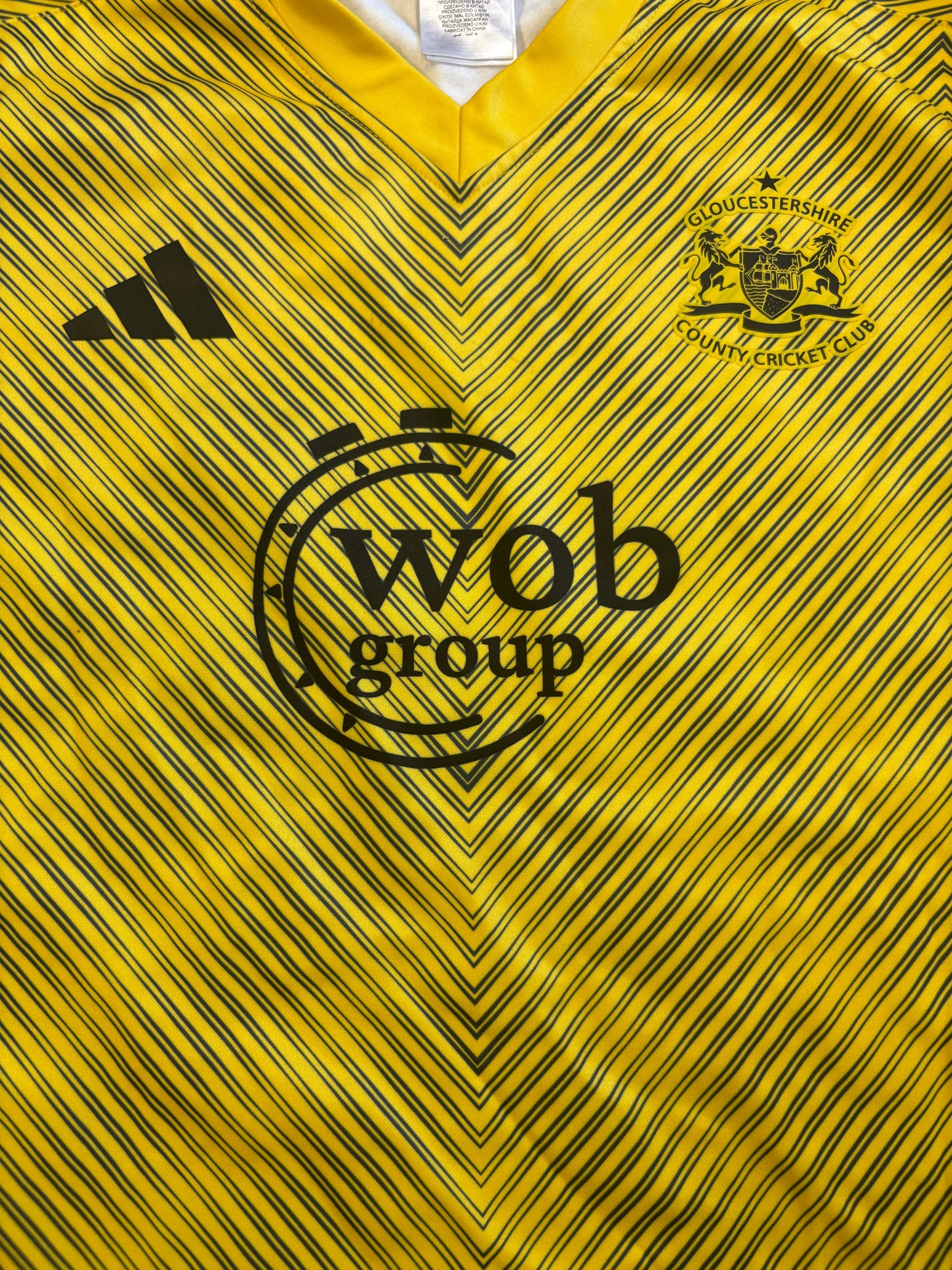 Ben Charlesworth Gloucestershire 2025 T20 Match Worn LS Playing Jumper