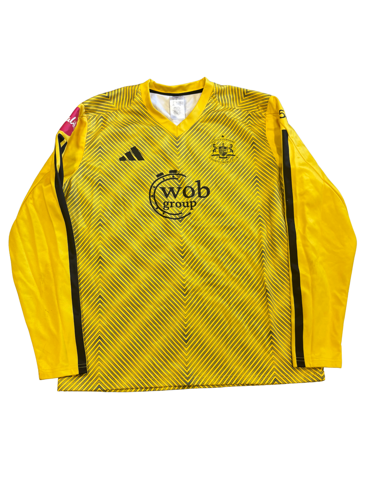 Ben Charlesworth Gloucestershire 2025 T20 Match Worn LS Playing Jumper