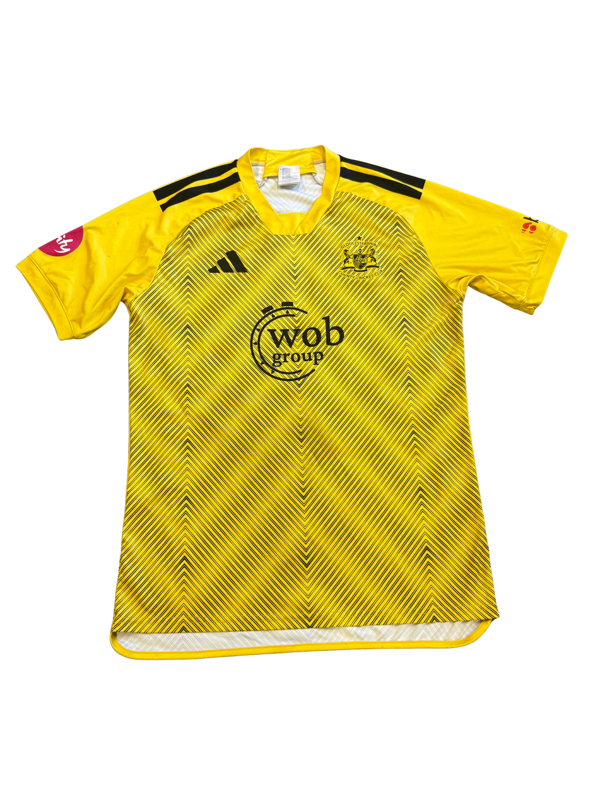 Ben Charlesworth Gloucestershire 2025 T20 Match Worn SS Playing Shirt