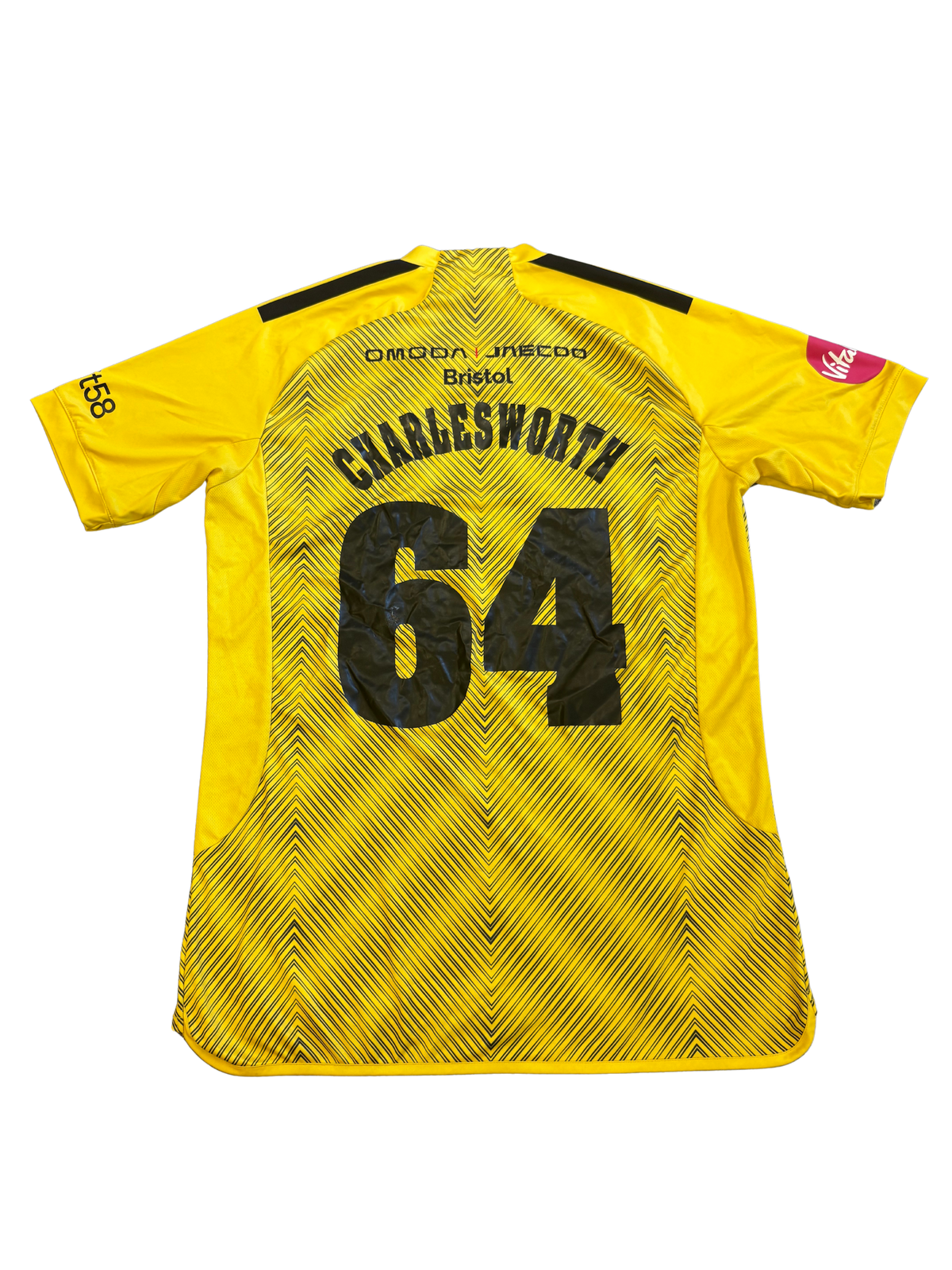 Ben Charlesworth Gloucestershire 2025 T20 Match Worn SS Playing Shirt